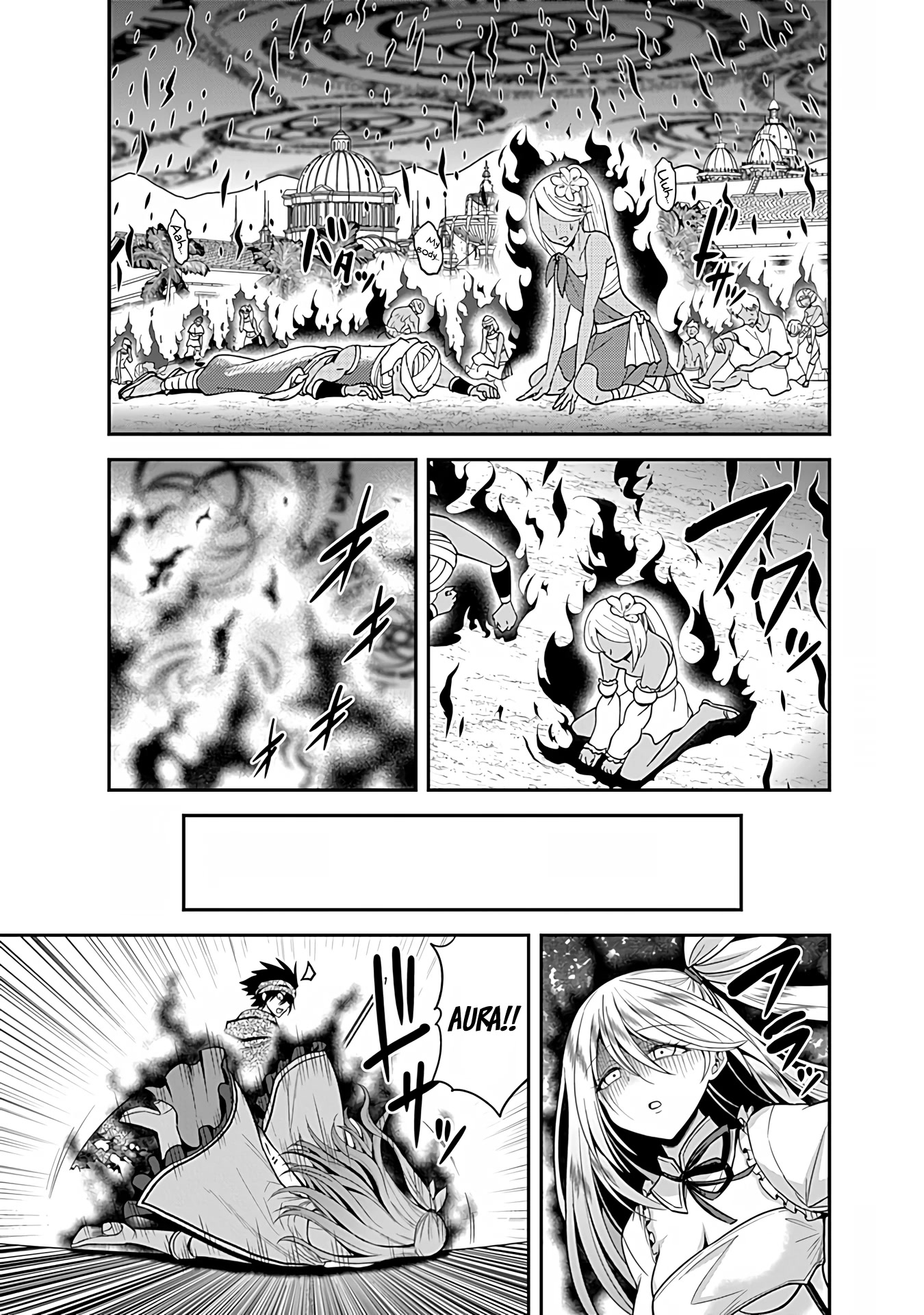 Kujibiki Tokushou Musou Harem-ken Chapter 34 page 24 - Chapter 34: A Diabolical Witchcraft of Horror! Awaken, The Demon Sword's New Power!