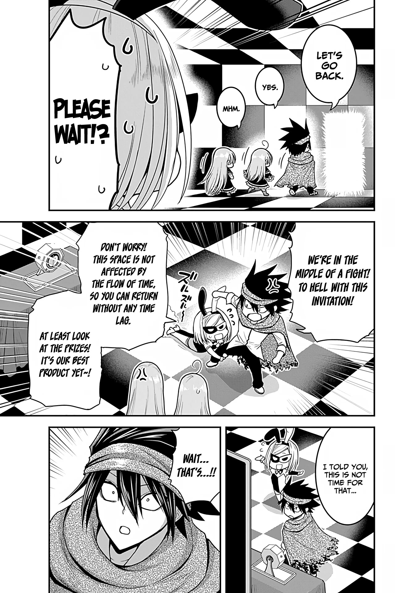 Kujibiki Tokushou Musou Harem-ken Chapter 34 page 36 - Chapter 34: A Diabolical Witchcraft of Horror! Awaken, The Demon Sword's New Power!
