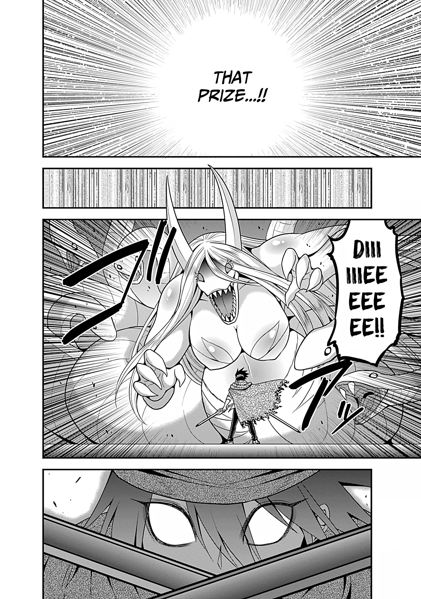 Kujibiki Tokushou Musou Harem-ken Chapter 34 page 37 - Chapter 34: A Diabolical Witchcraft of Horror! Awaken, The Demon Sword's New Power!