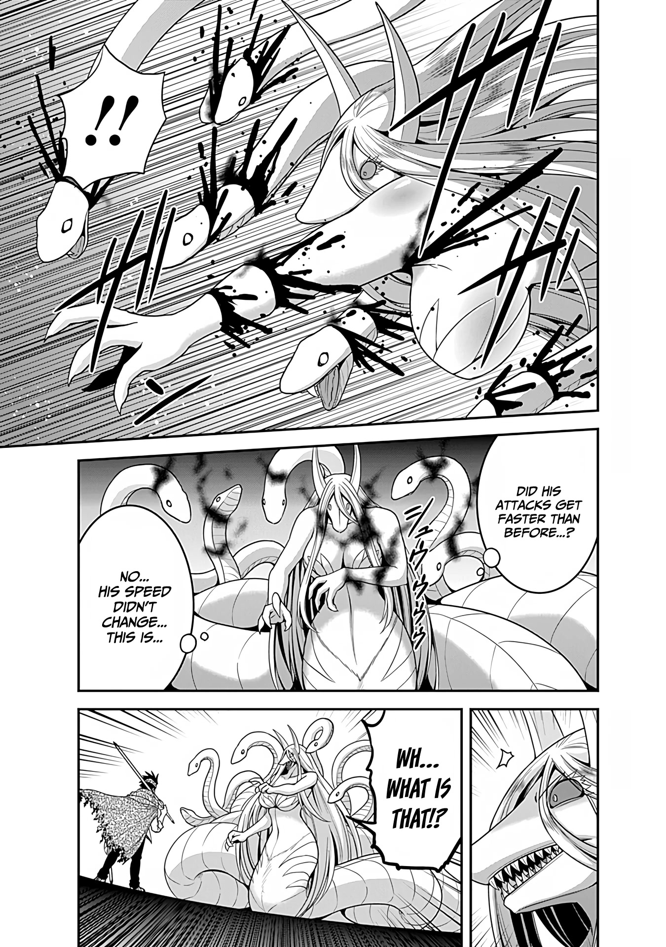 Kujibiki Tokushou Musou Harem-ken Chapter 34 page 38 - Chapter 34: A Diabolical Witchcraft of Horror! Awaken, The Demon Sword's New Power!