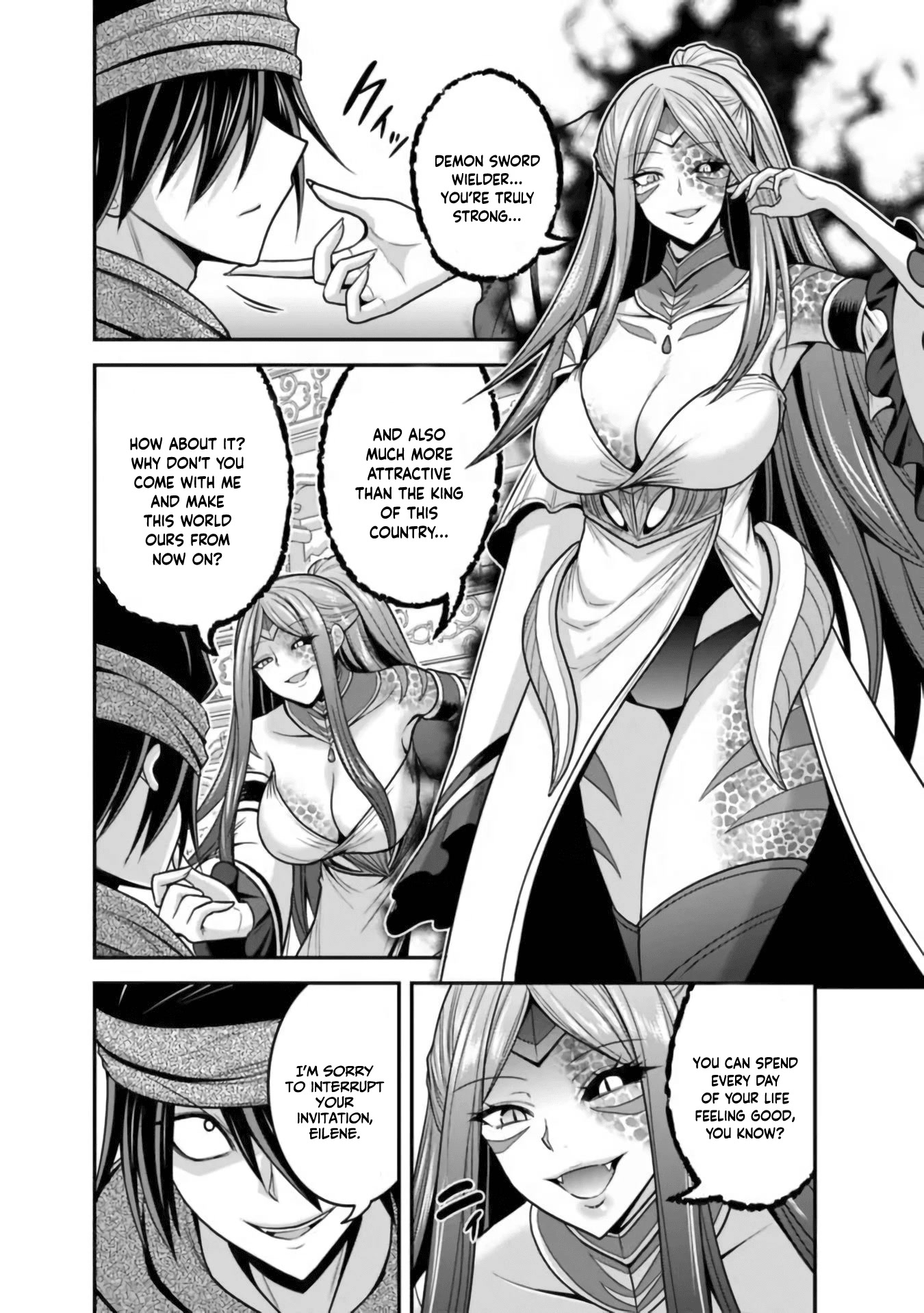 Kujibiki Tokushou Musou Harem-ken Chapter 35 page 25 - Chapter 35: Mysterious power! A double slash and a purifying spell!