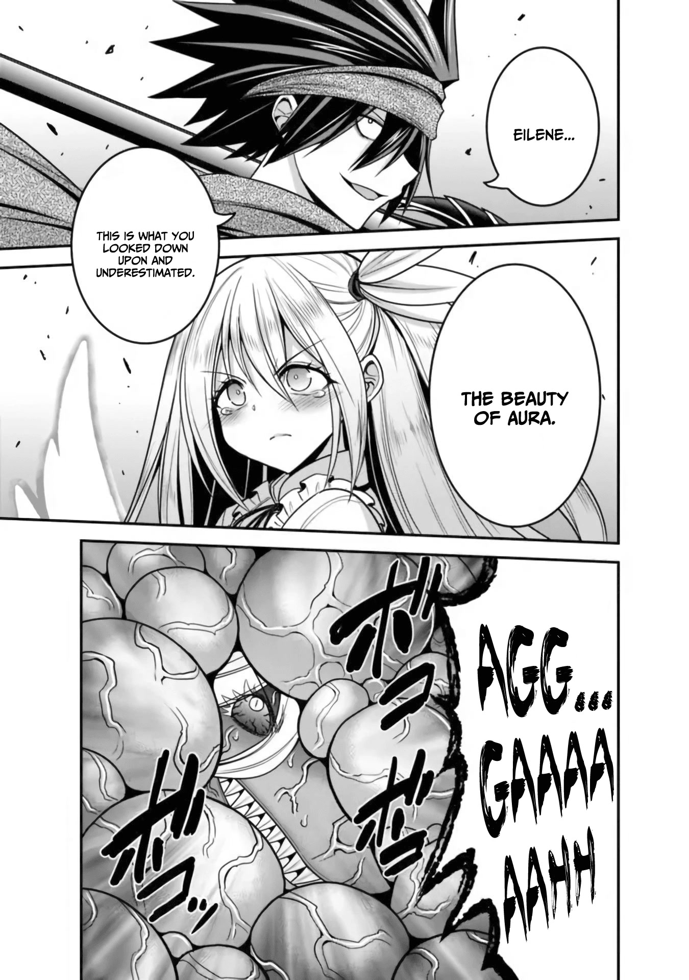 Kujibiki Tokushou Musou Harem-ken Chapter 35 page 32 - Chapter 35: Mysterious power! A double slash and a purifying spell!