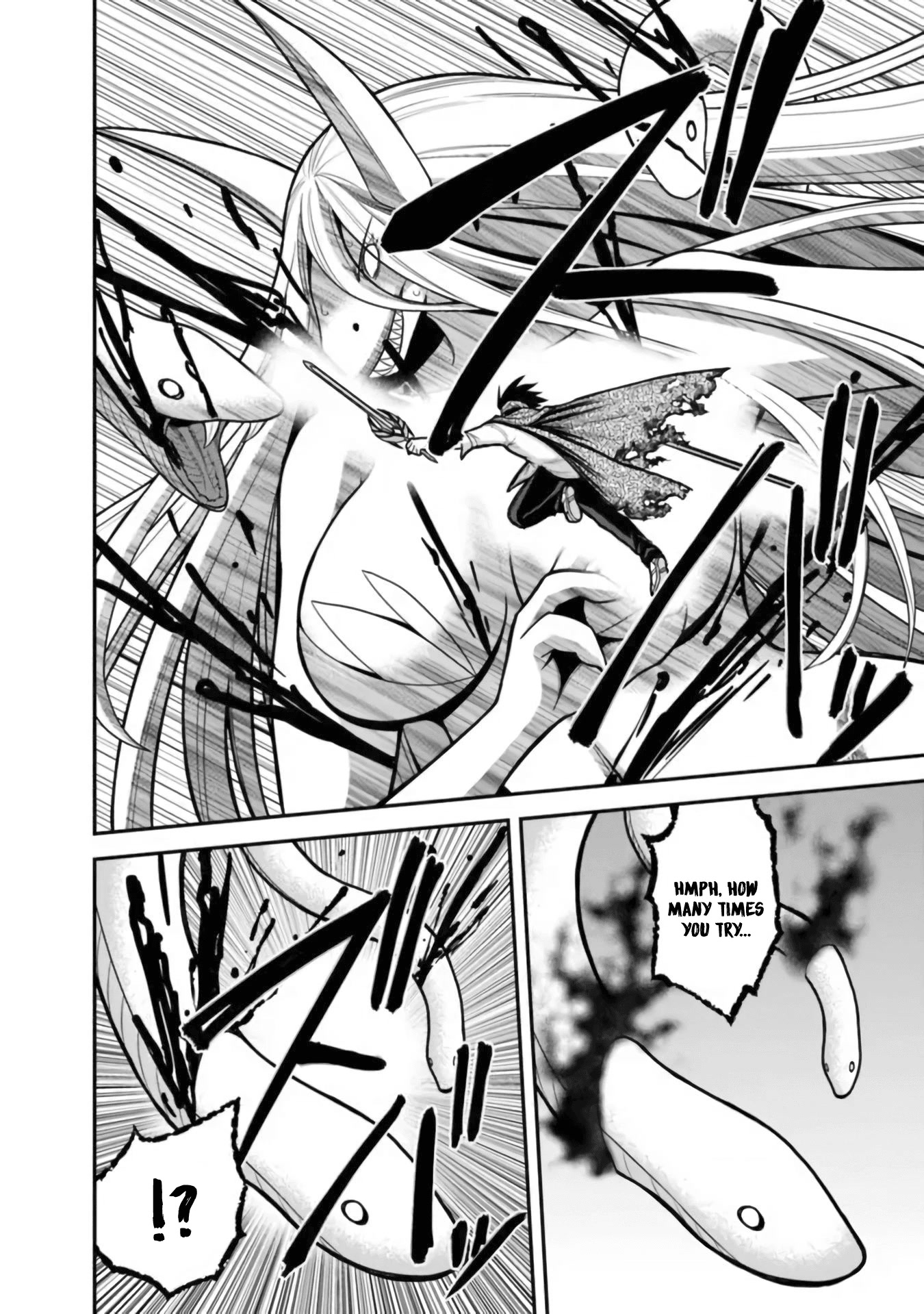 Kujibiki Tokushou Musou Harem-ken Chapter 35 page 7 - Chapter 35: Mysterious power! A double slash and a purifying spell!