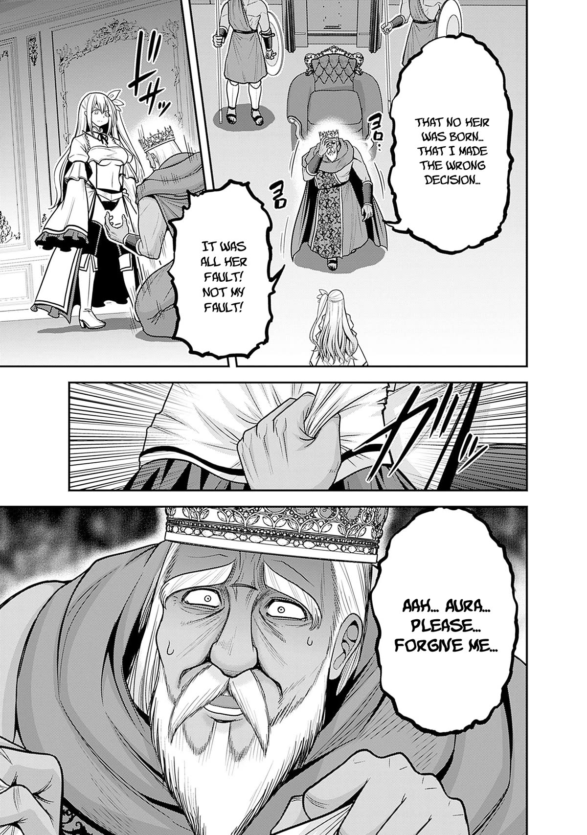 Kujibiki Tokushou Musou Harem-ken Chapter 36 page 10 - Chapter 36: Overcoming grief, the determination of princess Aura!