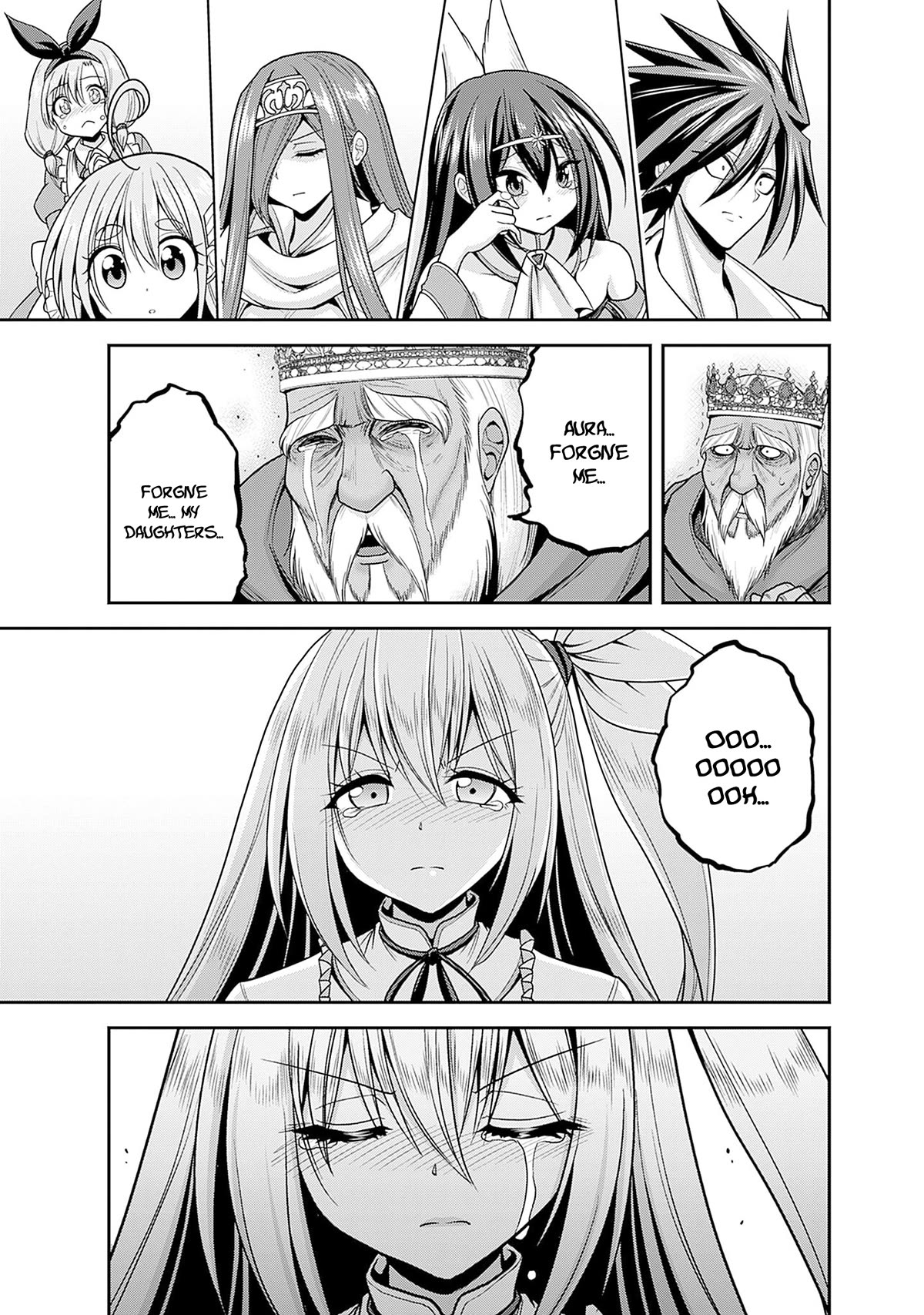Kujibiki Tokushou Musou Harem-ken Chapter 36 page 18 - Chapter 36: Overcoming grief, the determination of princess Aura!