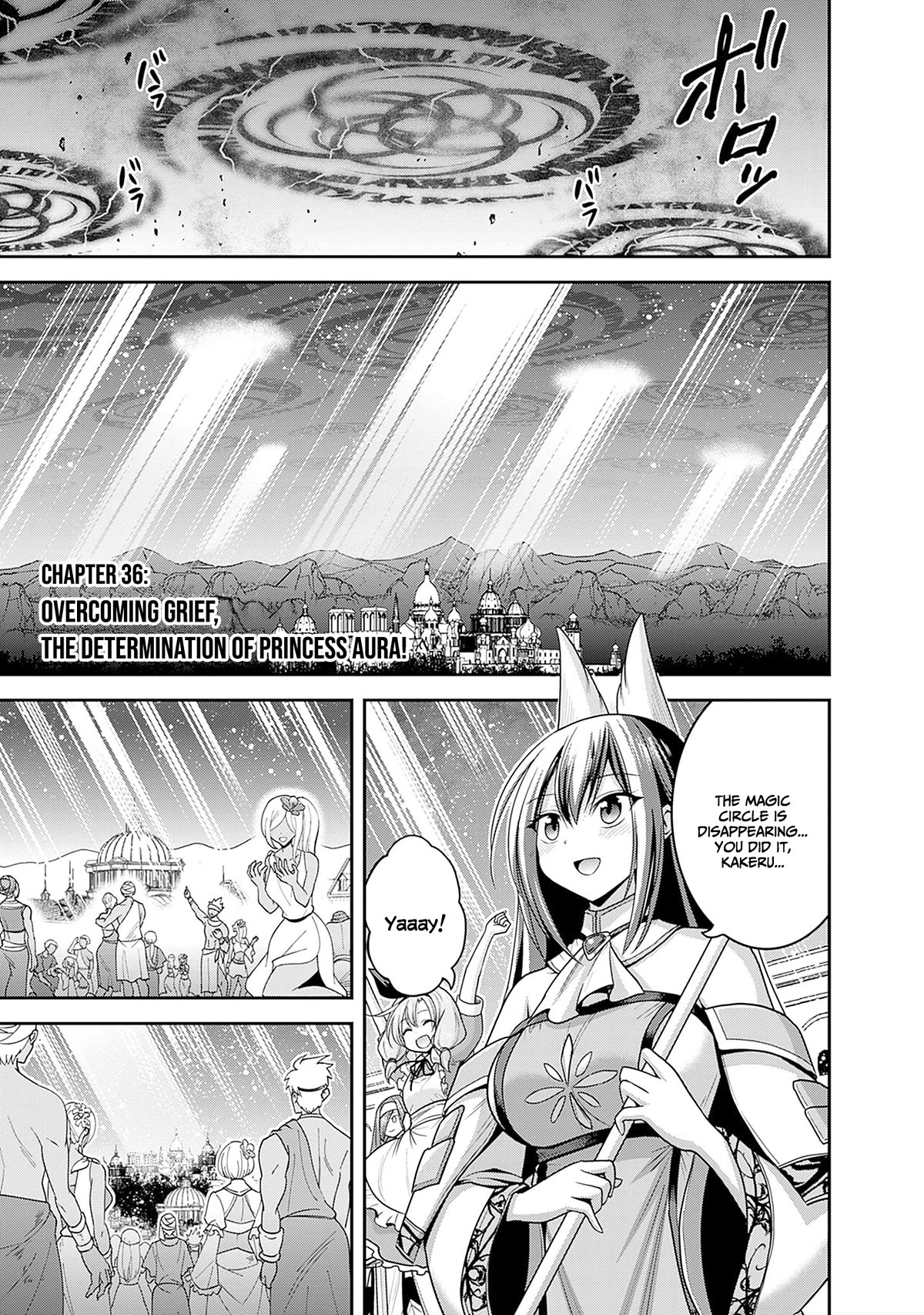 Kujibiki Tokushou Musou Harem-ken Chapter 36 page 2 - Chapter 36: Overcoming grief, the determination of princess Aura!