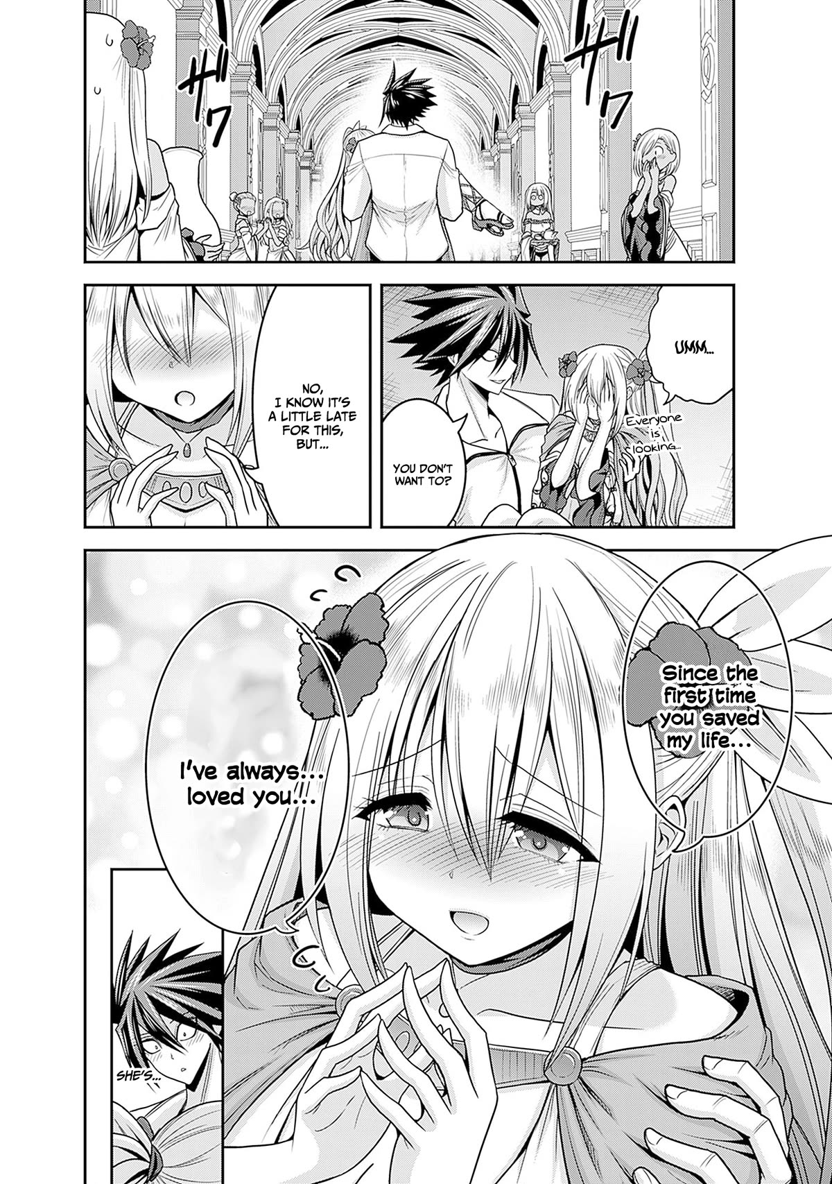 Kujibiki Tokushou Musou Harem-ken Chapter 36 page 23 - Chapter 36: Overcoming grief, the determination of princess Aura!