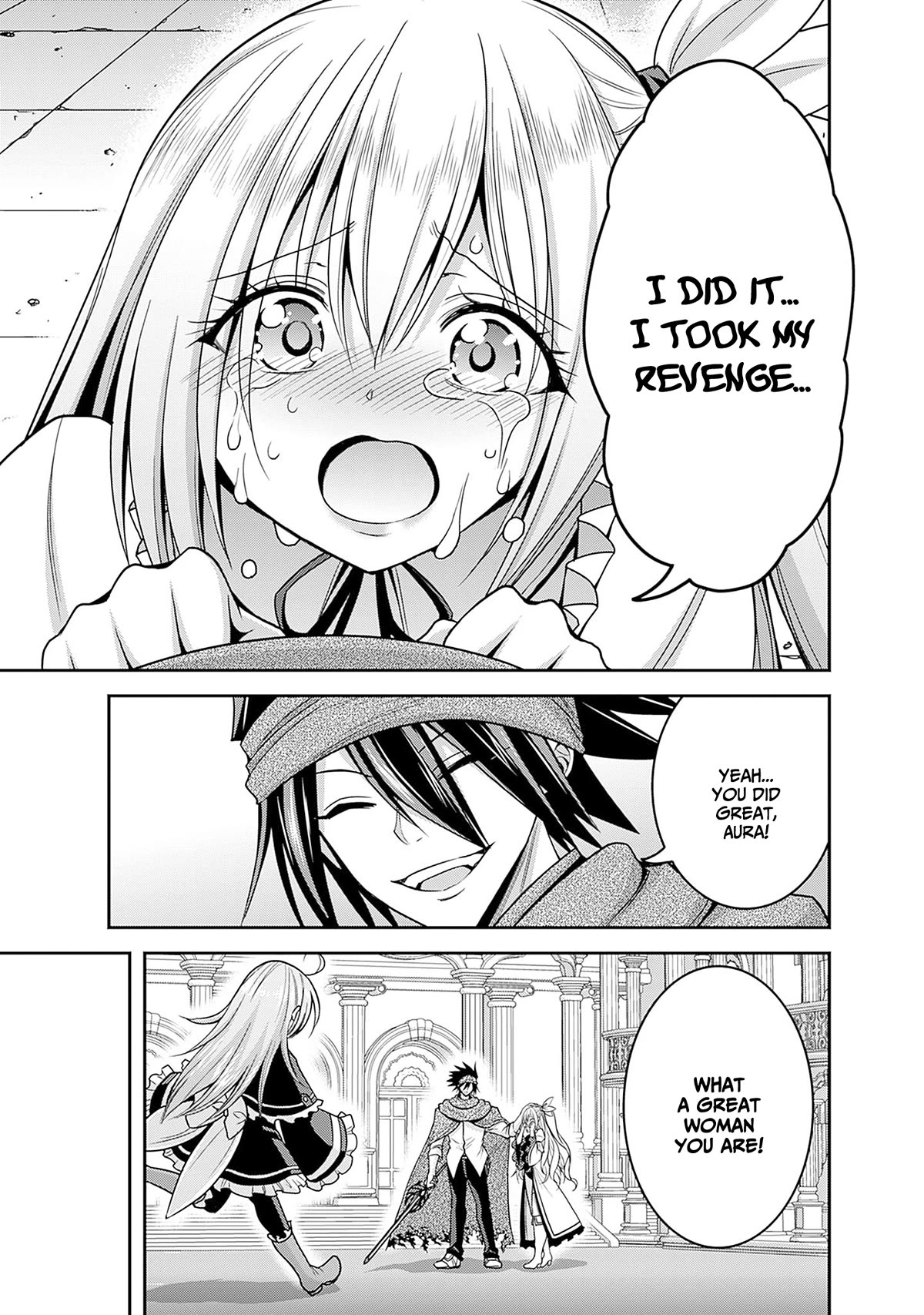 Kujibiki Tokushou Musou Harem-ken Chapter 36 page 6 - Chapter 36: Overcoming grief, the determination of princess Aura!