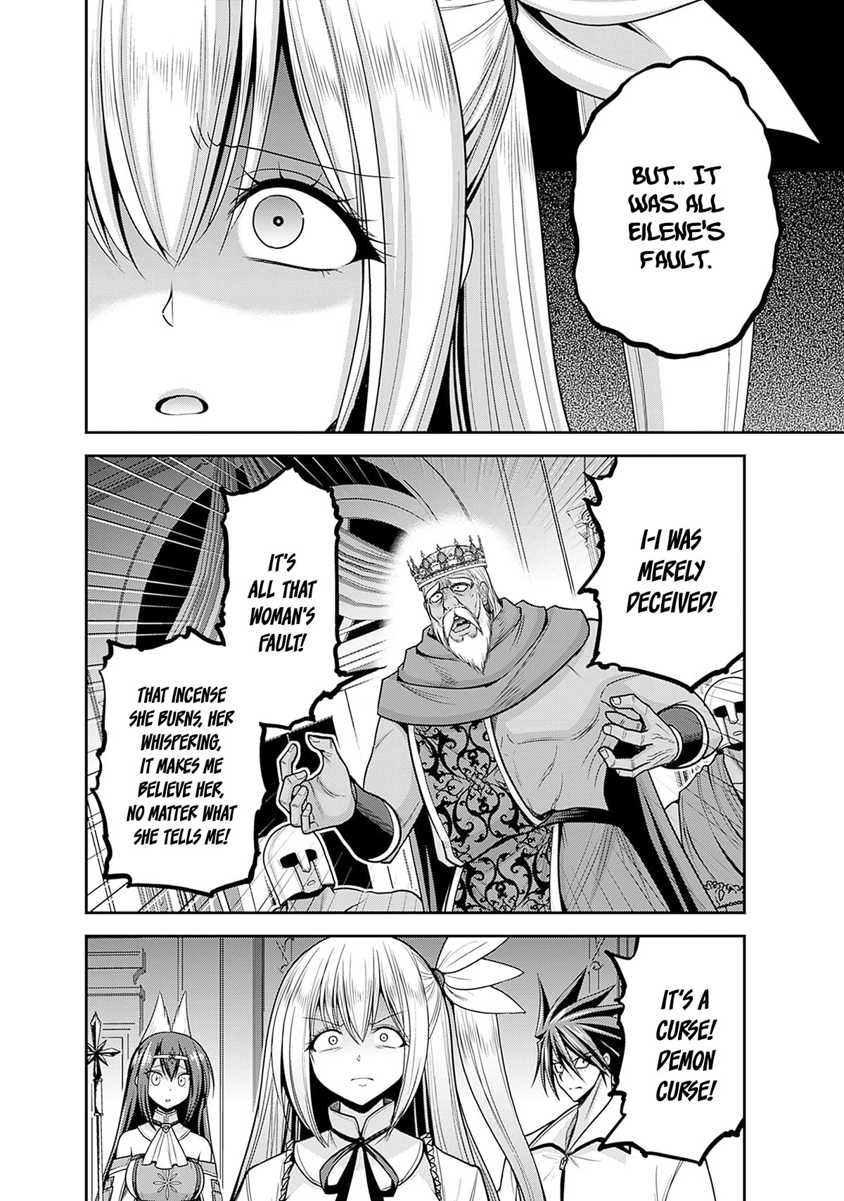 Kujibiki Tokushou Musou Harem-ken Chapter 36 page 9 - Chapter 36: Overcoming grief, the determination of princess Aura!