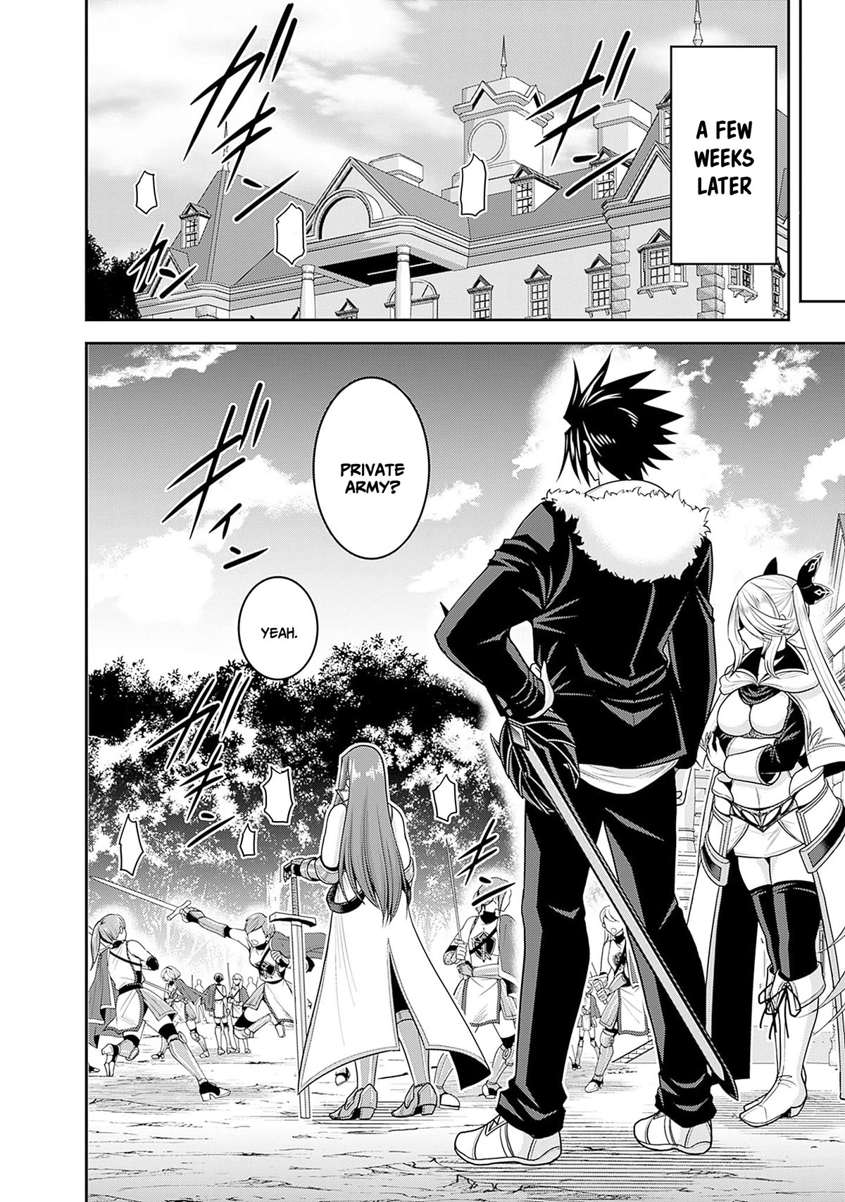 Kujibiki Tokushou Musou Harem-ken Chapter 37 page 13 - Chapter 37: Assemble brave warriors! Establishment of the elite guards!