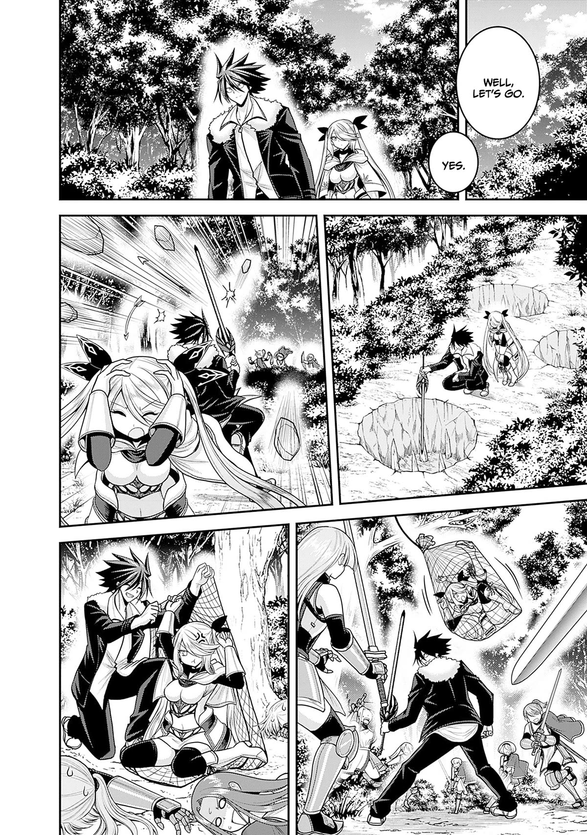 Kujibiki Tokushou Musou Harem-ken Chapter 37 page 23 - Chapter 37: Assemble brave warriors! Establishment of the elite guards!