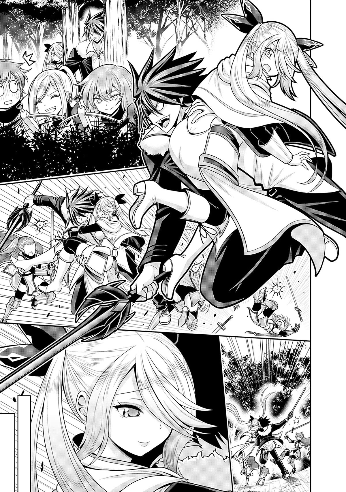 Kujibiki Tokushou Musou Harem-ken Chapter 37 page 24 - Chapter 37: Assemble brave warriors! Establishment of the elite guards!