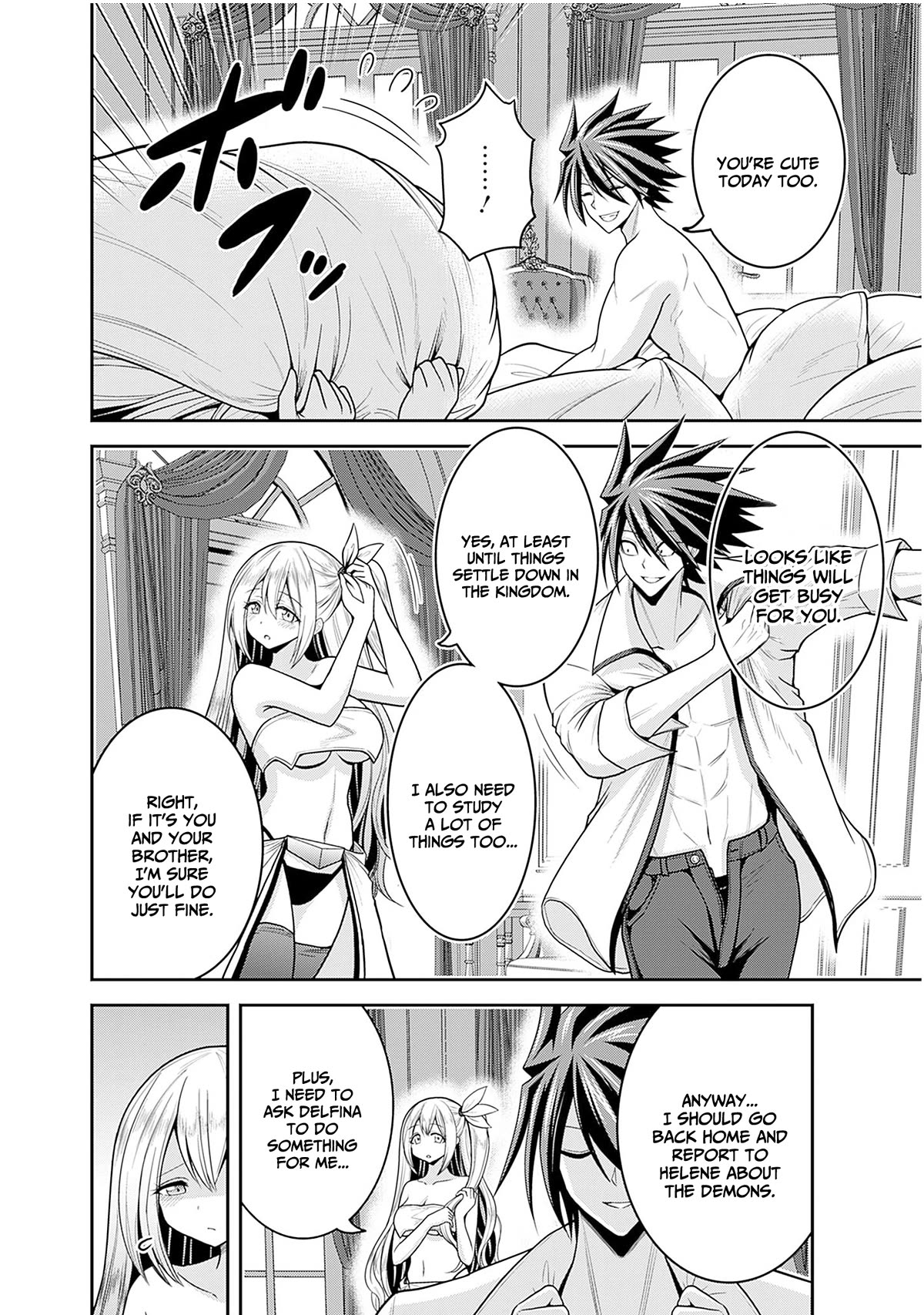 Kujibiki Tokushou Musou Harem-ken Chapter 37 page 3 - Chapter 37: Assemble brave warriors! Establishment of the elite guards!