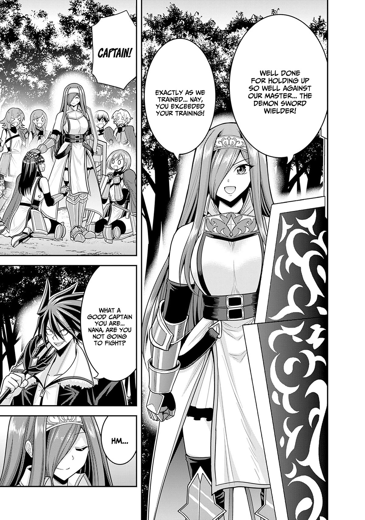 Kujibiki Tokushou Musou Harem-ken Chapter 38 page 16 - Chapter 38: Clashing passion! Formation of Kakeru's guard!