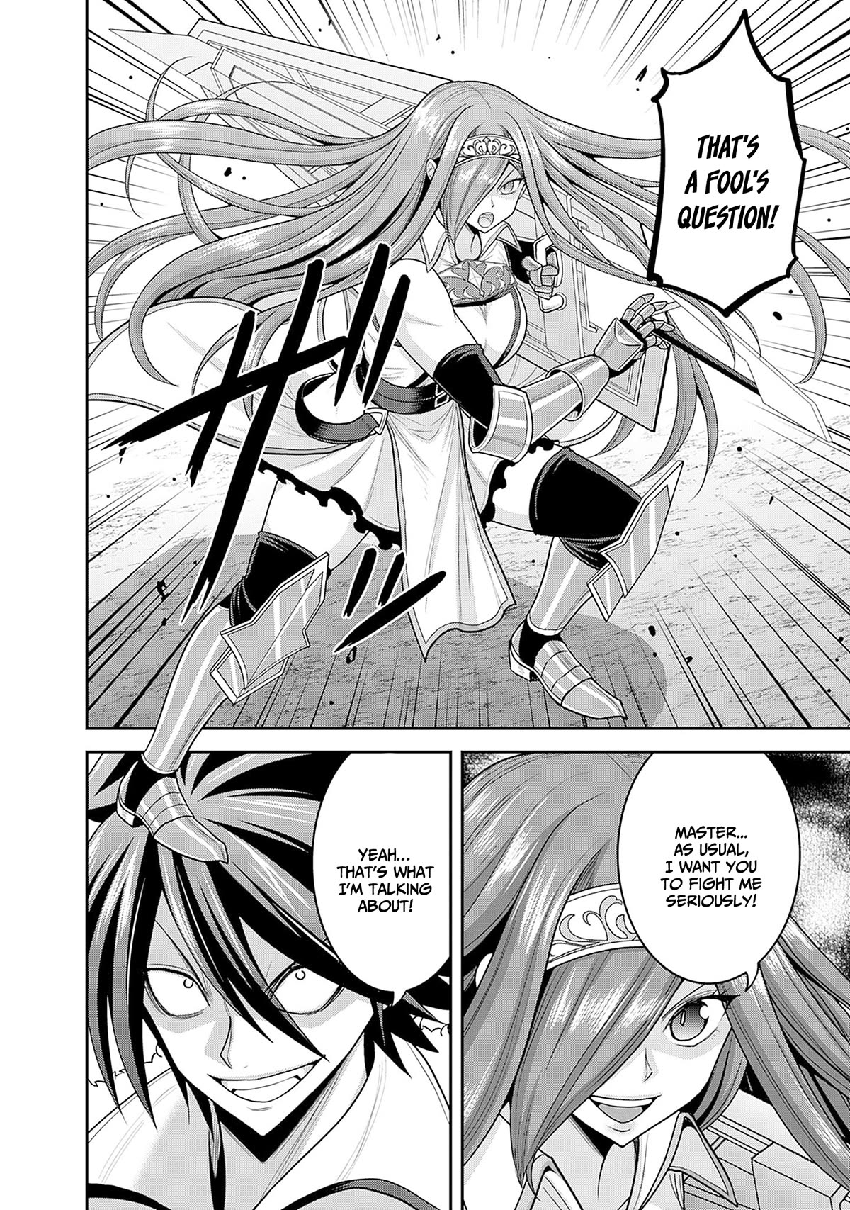 Kujibiki Tokushou Musou Harem-ken Chapter 38 page 17 - Chapter 38: Clashing passion! Formation of Kakeru's guard!