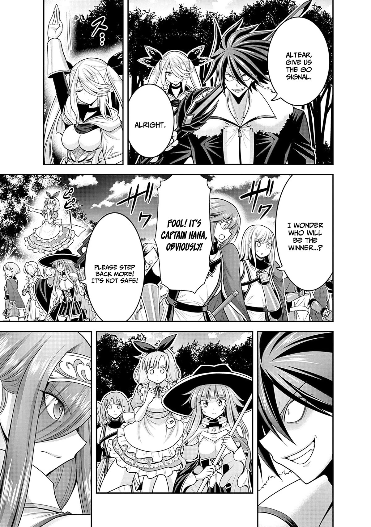 Kujibiki Tokushou Musou Harem-ken Chapter 38 page 18 - Chapter 38: Clashing passion! Formation of Kakeru's guard!