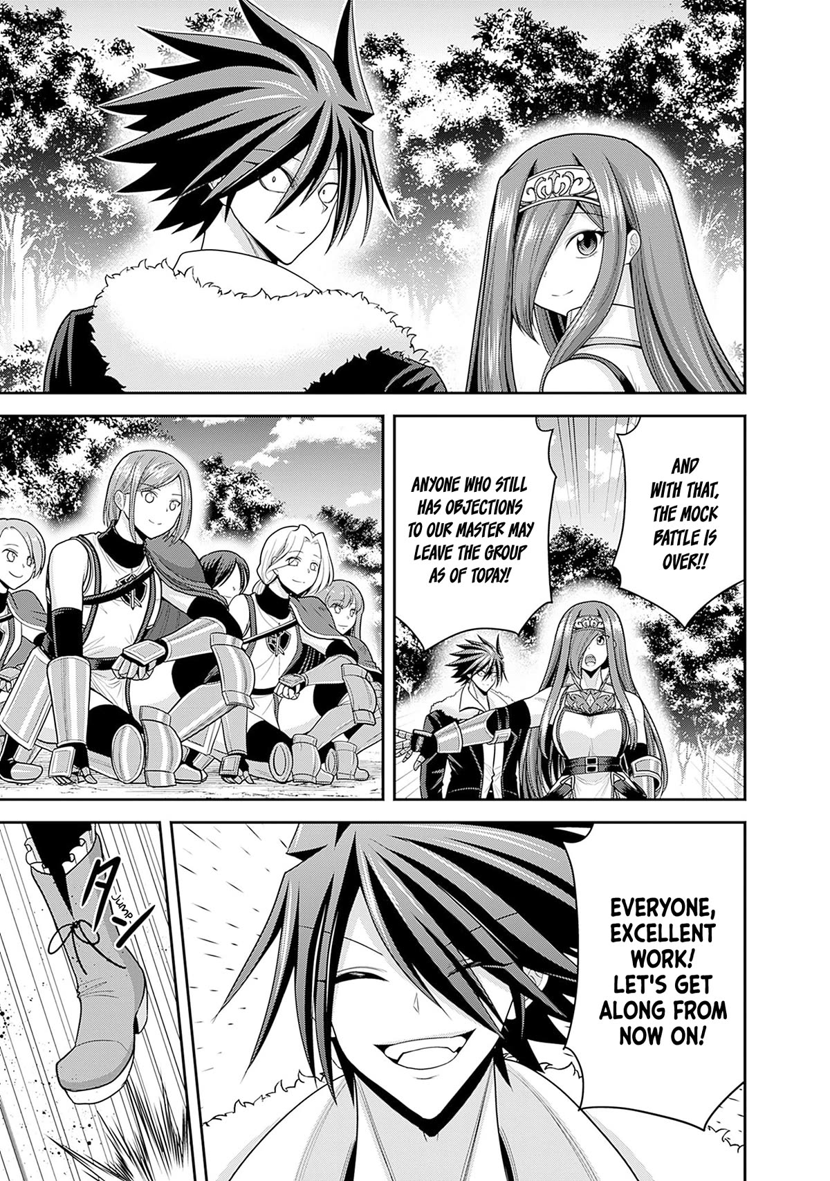 Kujibiki Tokushou Musou Harem-ken Chapter 38 page 36 - Chapter 38: Clashing passion! Formation of Kakeru's guard!