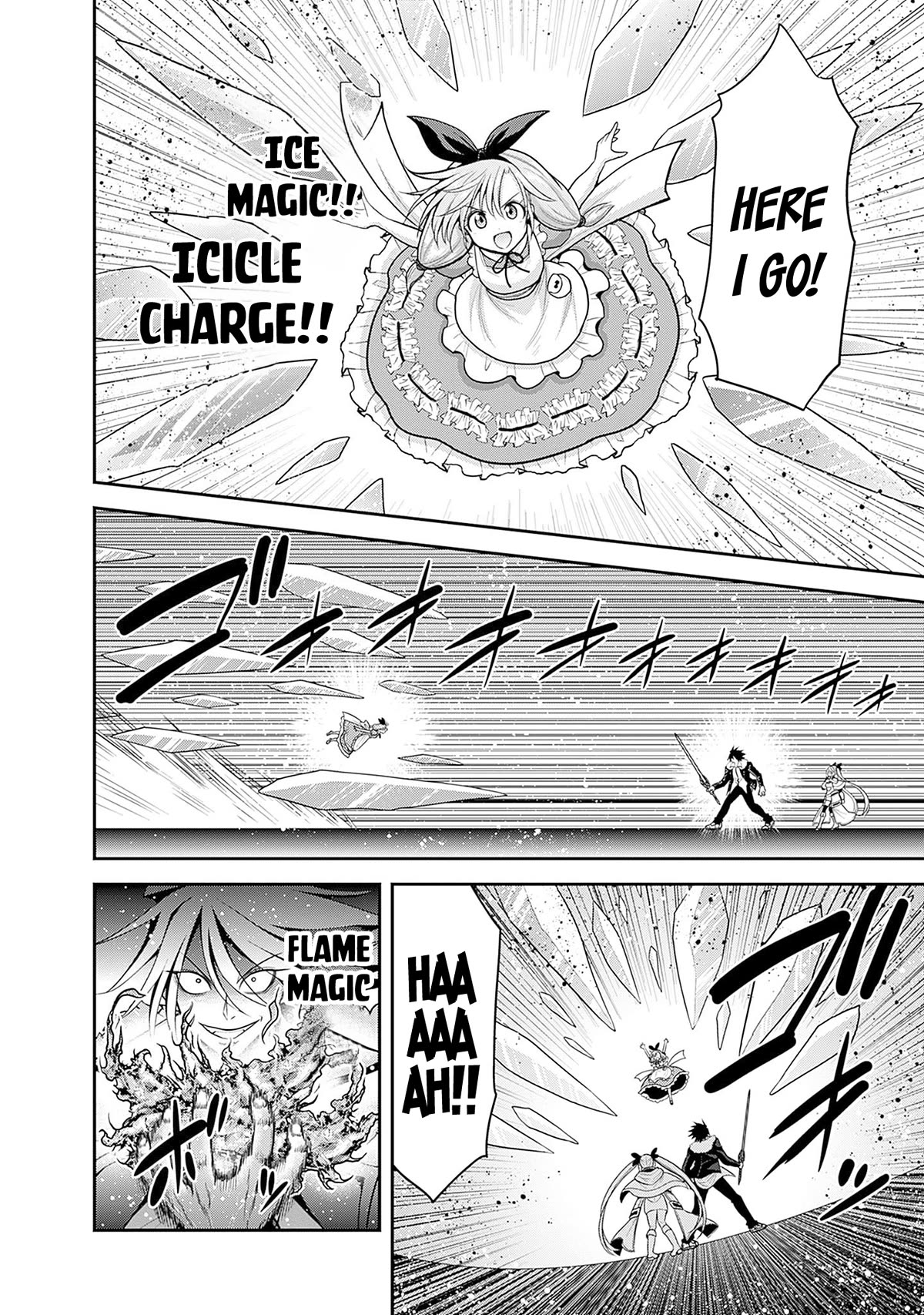 Kujibiki Tokushou Musou Harem-ken Chapter 38 page 5 - Chapter 38: Clashing passion! Formation of Kakeru's guard!