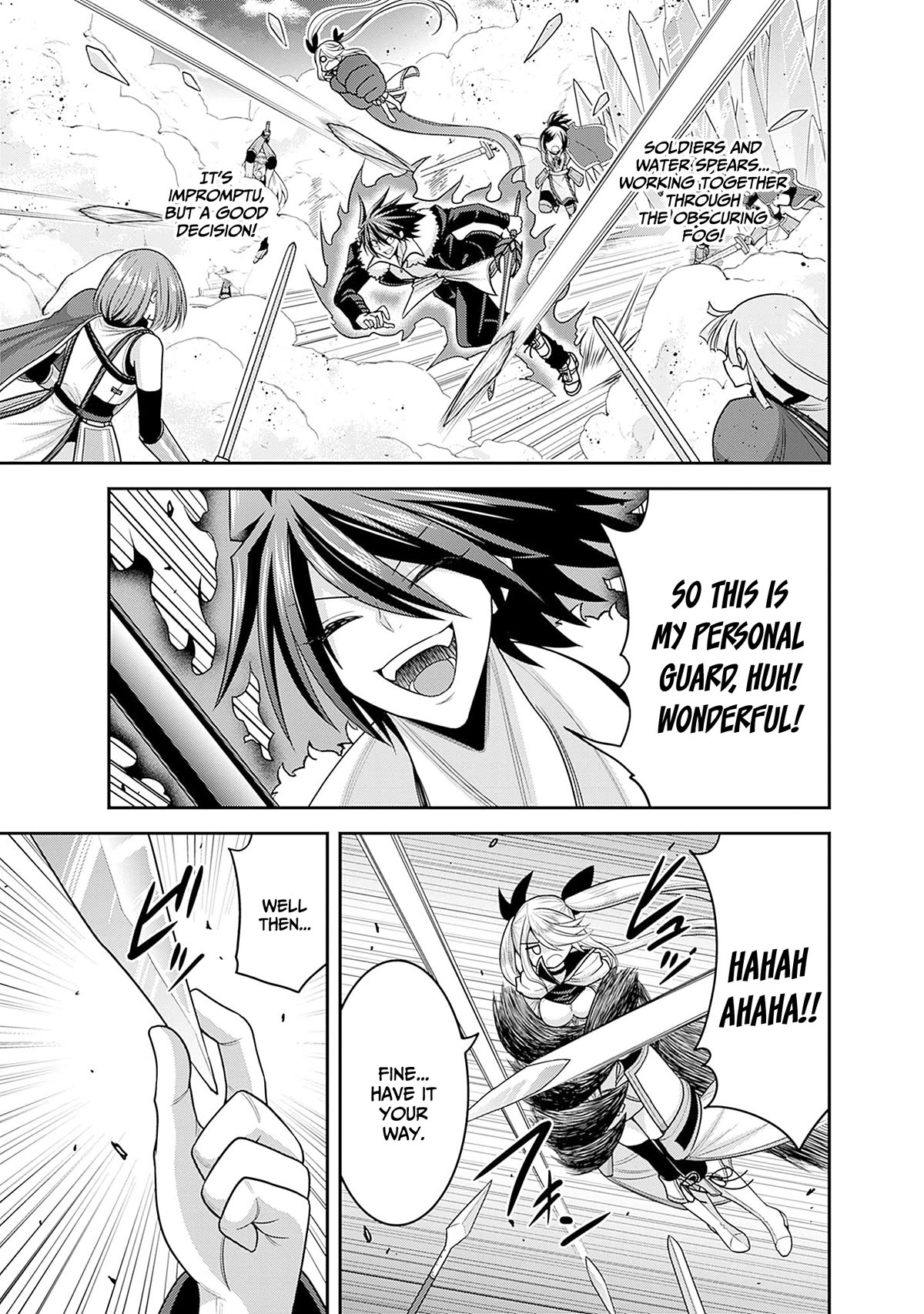 Kujibiki Tokushou Musou Harem-ken Chapter 38 page 8 - Chapter 38: Clashing passion! Formation of Kakeru's guard!