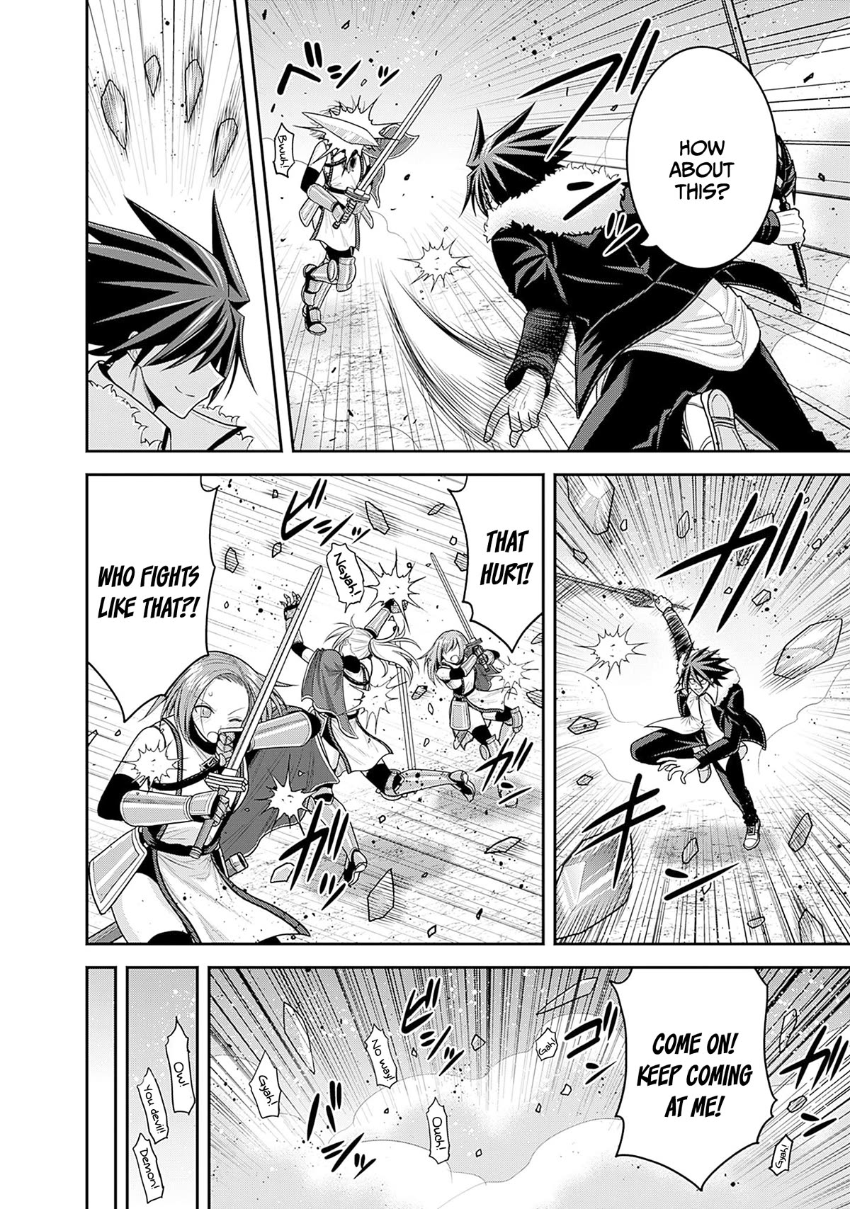 Kujibiki Tokushou Musou Harem-ken Chapter 38 page 9 - Chapter 38: Clashing passion! Formation of Kakeru's guard!