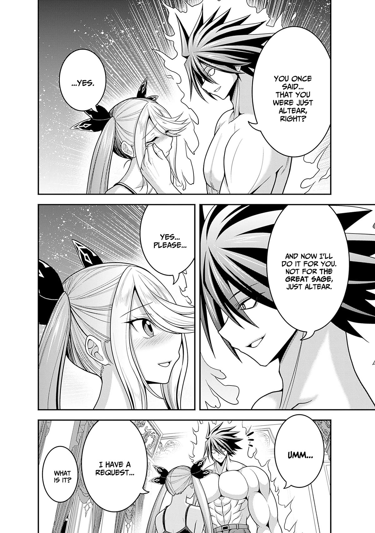 Kujibiki Tokushou Musou Harem-ken Chapter 39 page 14 - Chapter 39: For the sake of one love! Life force x777!