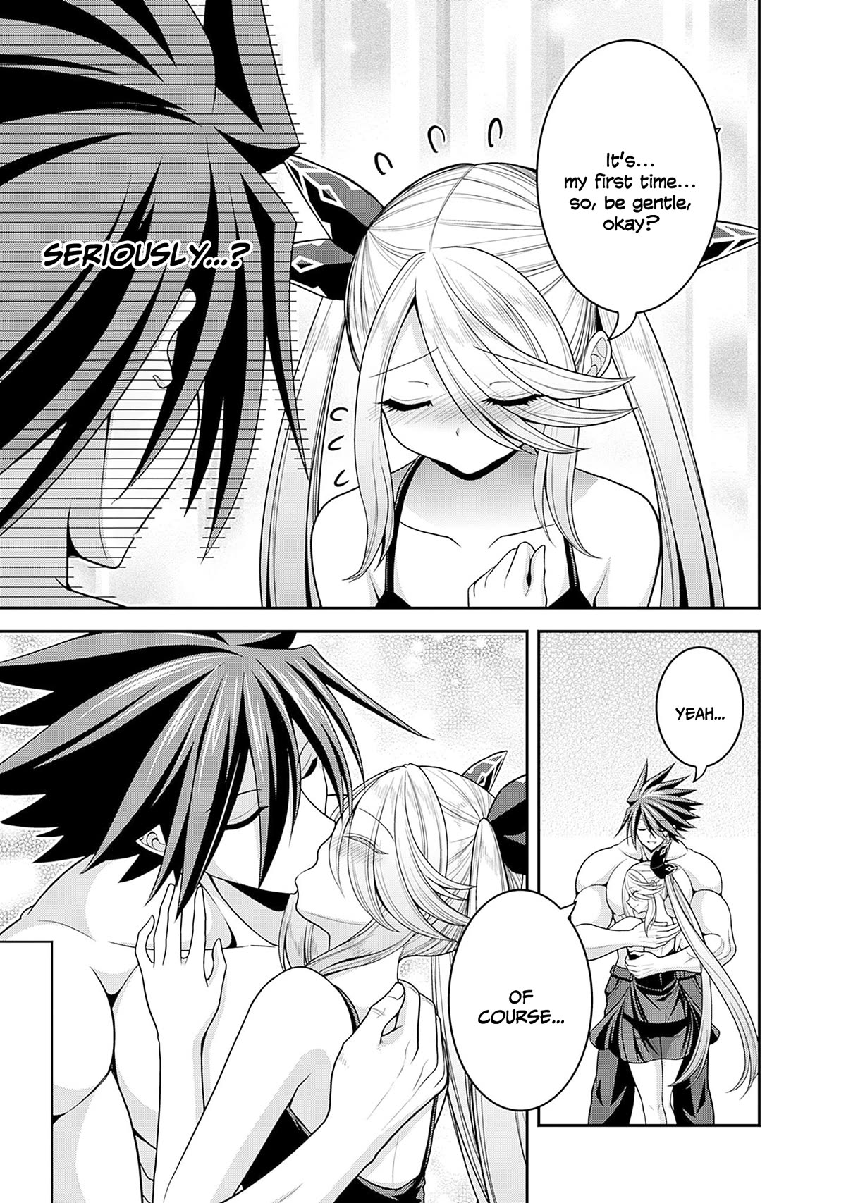 Kujibiki Tokushou Musou Harem-ken Chapter 39 page 15 - Chapter 39: For the sake of one love! Life force x777!