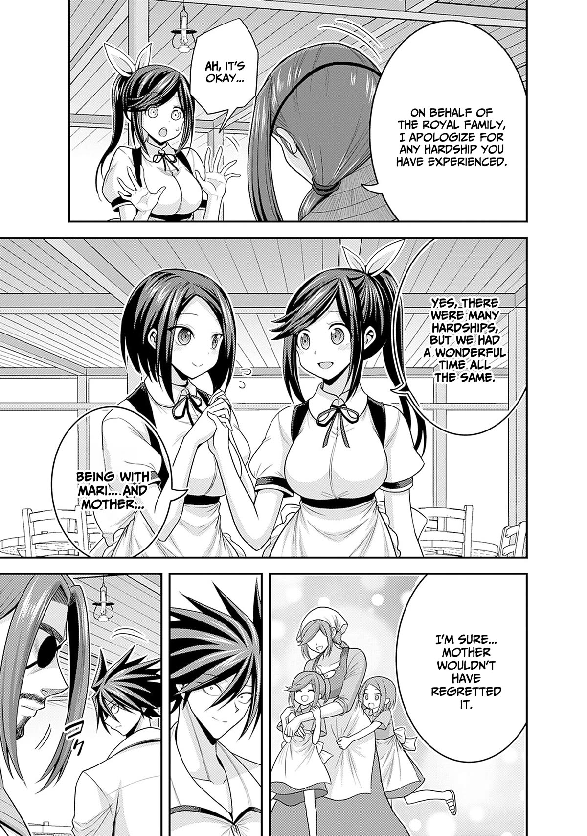 Kujibiki Tokushou Musou Harem-ken Chapter 40 page 10 - Chapter 40: For the sake of their homeland... The determination of the princess sisters!