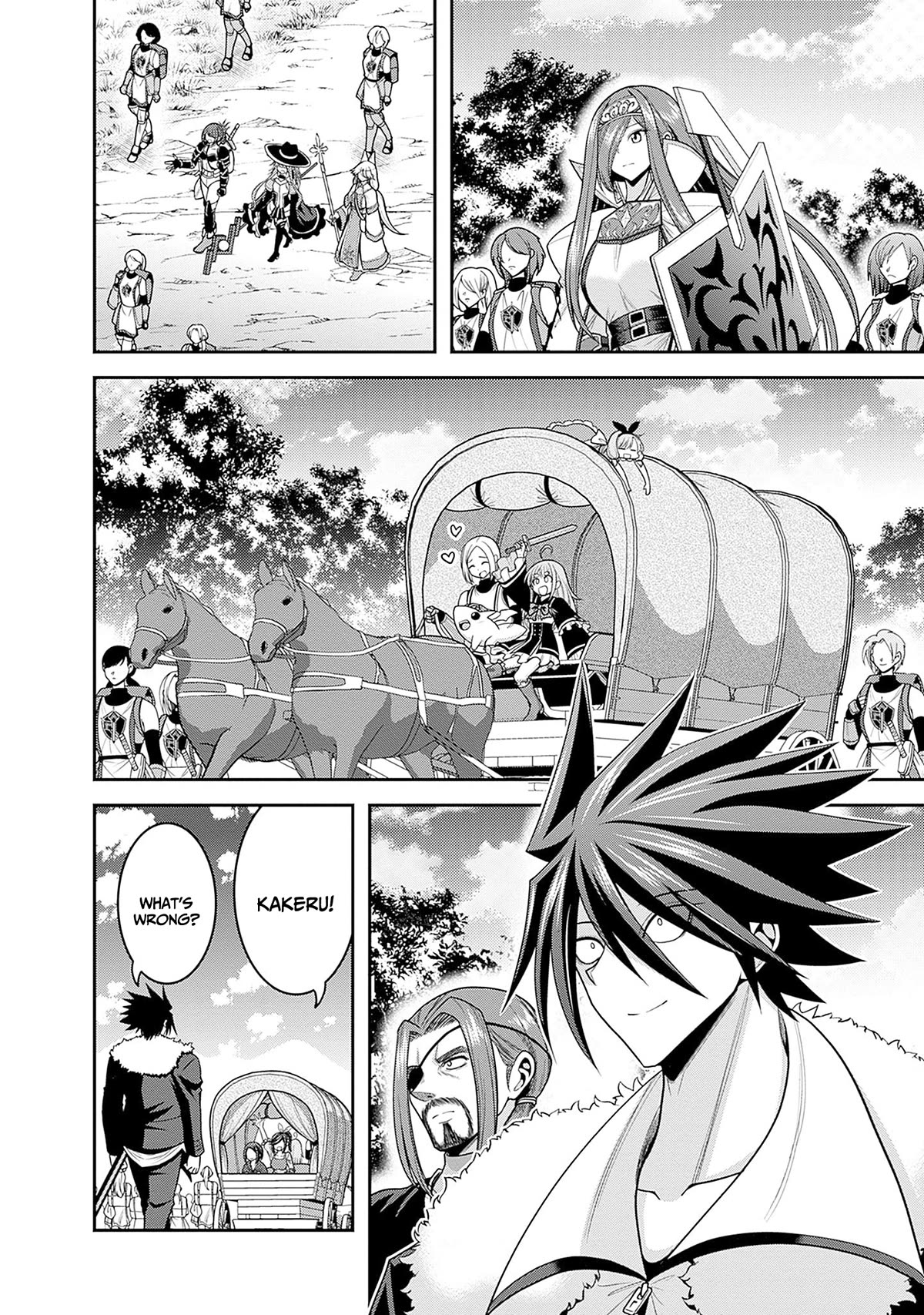Kujibiki Tokushou Musou Harem-ken Chapter 40 page 21 - Chapter 40: For the sake of their homeland... The determination of the princess sisters!
