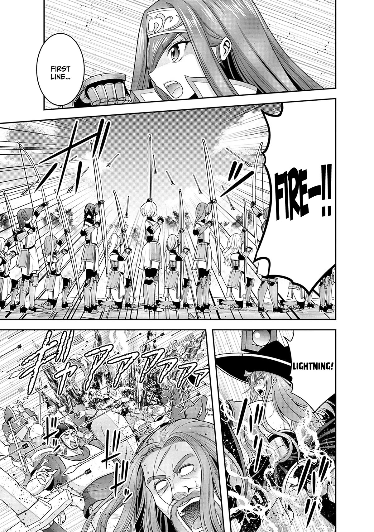 Kujibiki Tokushou Musou Harem-ken Chapter 40 page 24 - Chapter 40: For the sake of their homeland... The determination of the princess sisters!