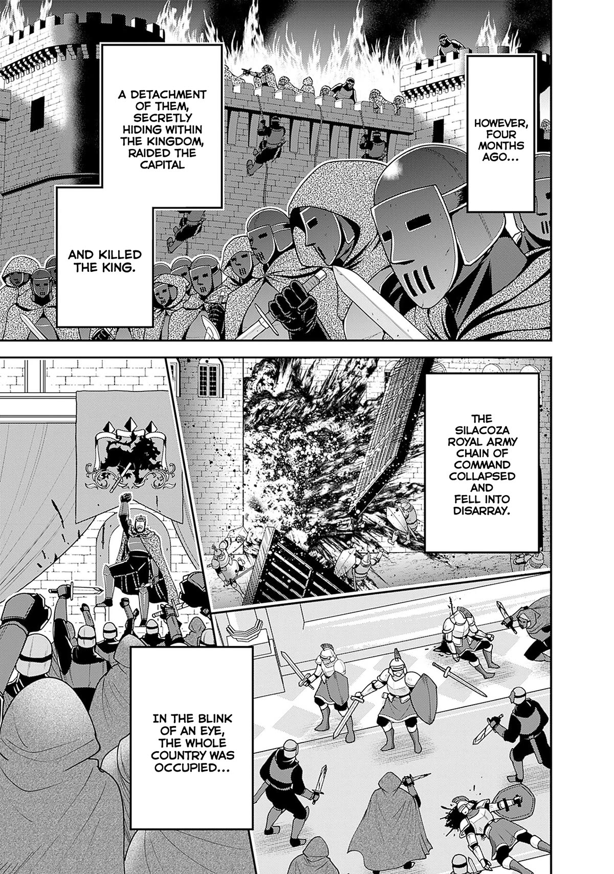 Kujibiki Tokushou Musou Harem-ken Chapter 40 page 4 - Chapter 40: For the sake of their homeland... The determination of the princess sisters!