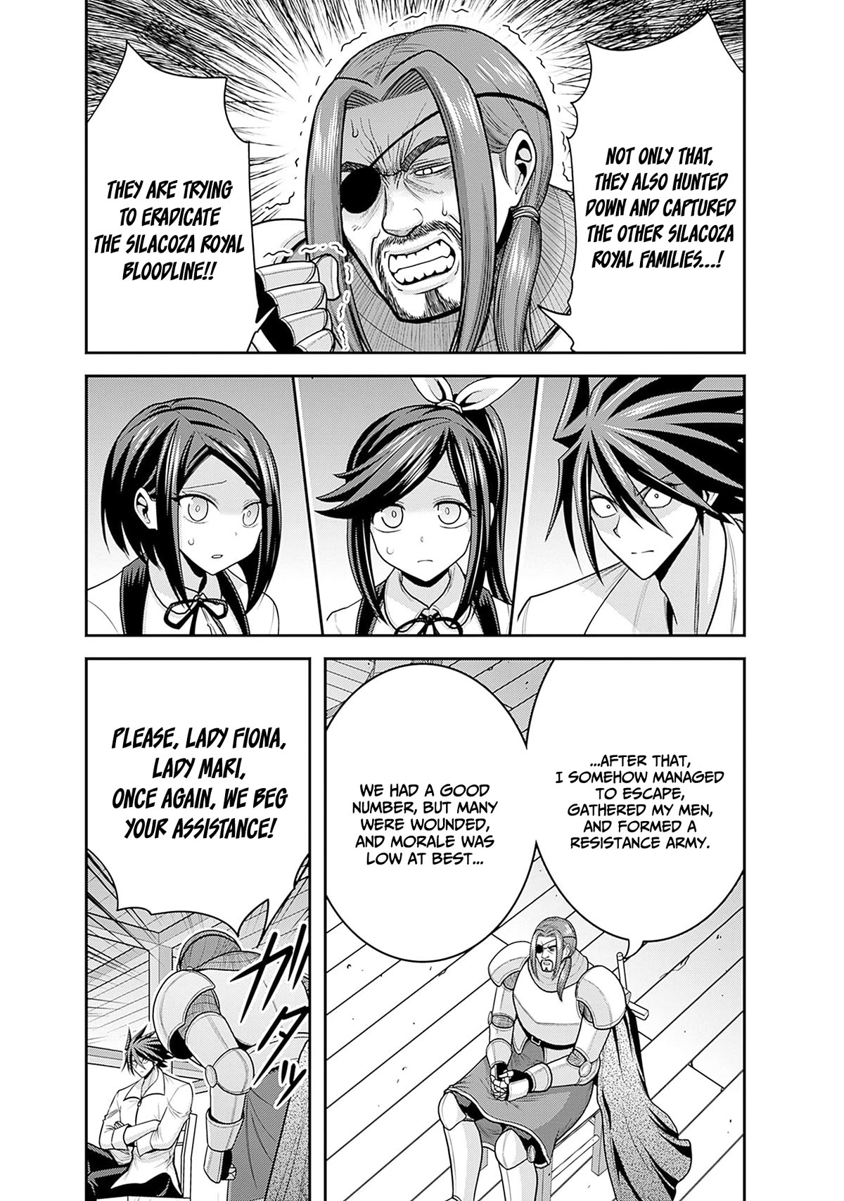 Kujibiki Tokushou Musou Harem-ken Chapter 40 page 5 - Chapter 40: For the sake of their homeland... The determination of the princess sisters!