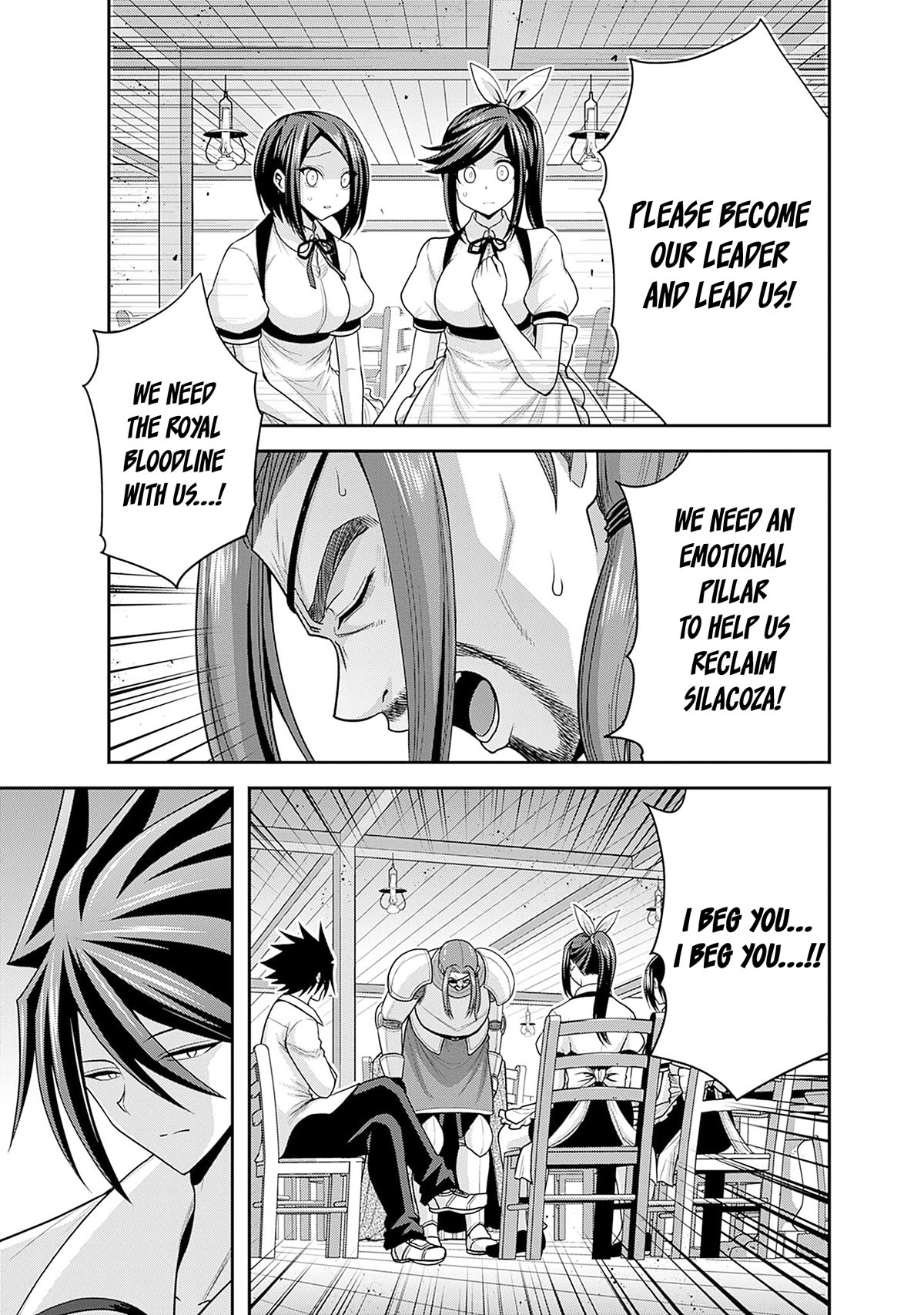 Kujibiki Tokushou Musou Harem-ken Chapter 40 page 6 - Chapter 40: For the sake of their homeland... The determination of the princess sisters!
