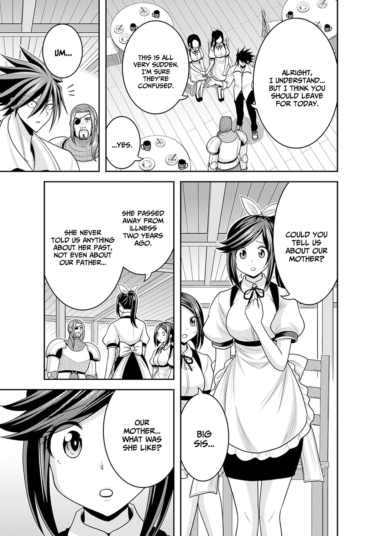 Kujibiki Tokushou Musou Harem-ken Chapter 40 page 8 - Chapter 40: For the sake of their homeland... The determination of the princess sisters!