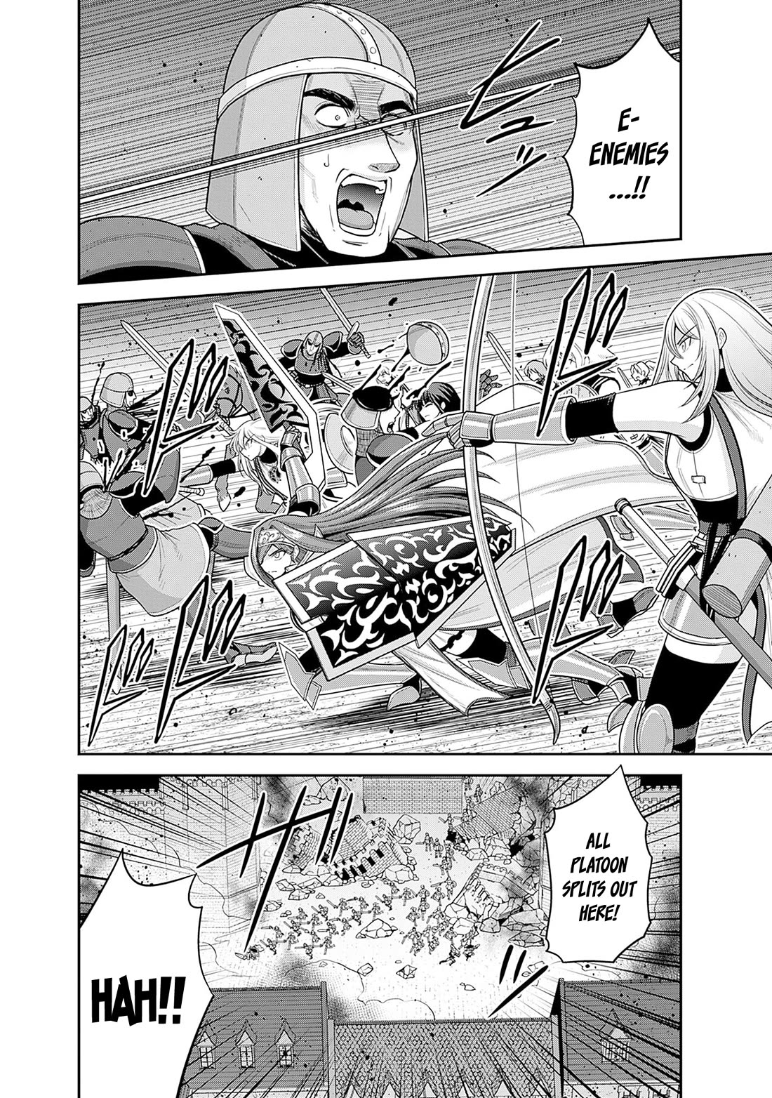 Kujibiki Tokushou Musou Harem-ken Chapter 41 page 17 - Chapter 41: First battle! Personal guard, advance!