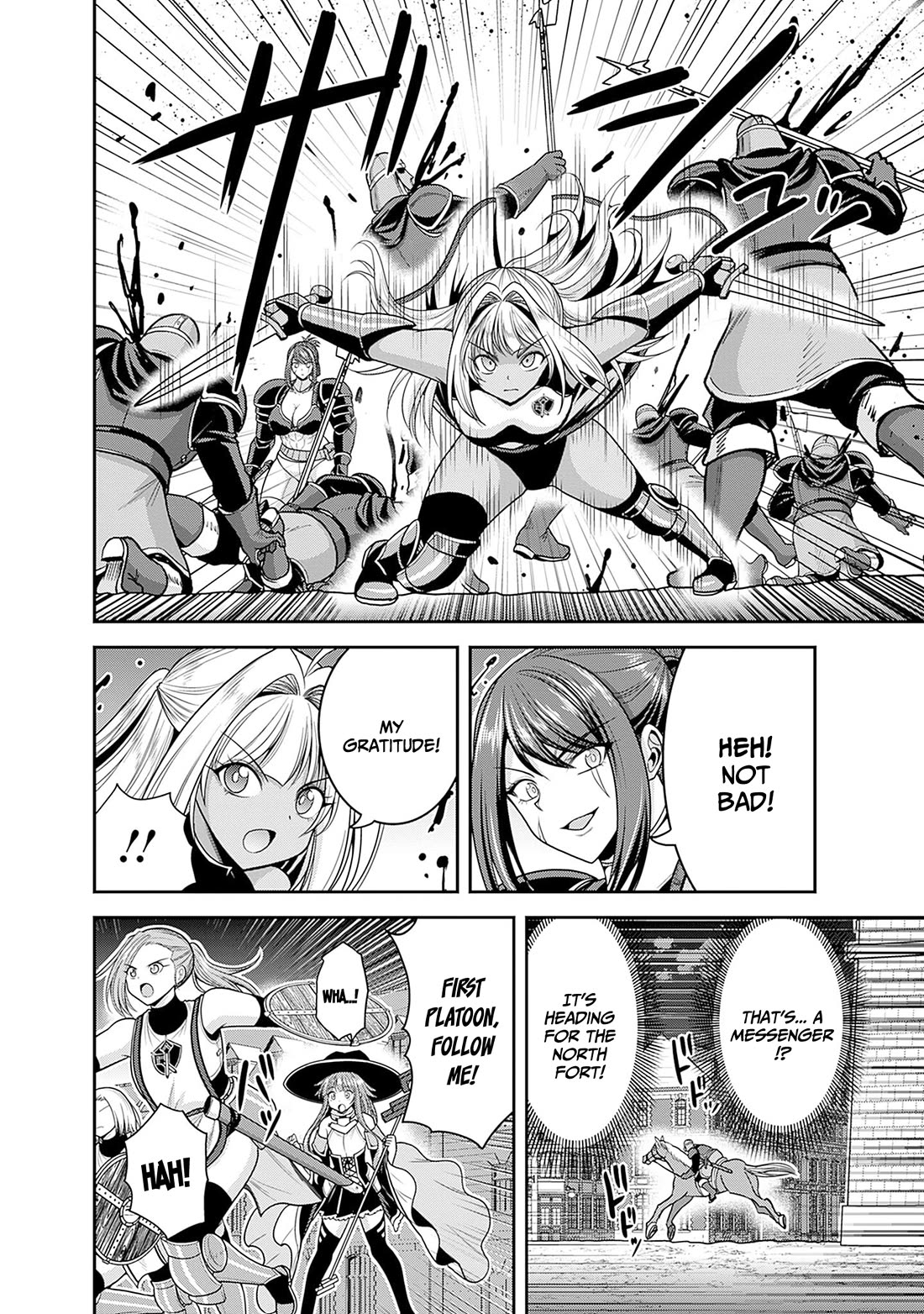 Kujibiki Tokushou Musou Harem-ken Chapter 41 page 25 - Chapter 41: First battle! Personal guard, advance!