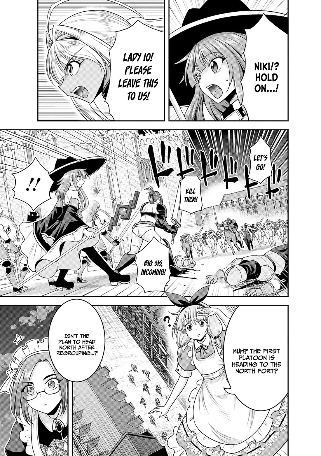Kujibiki Tokushou Musou Harem-ken Chapter 41 page 26 - Chapter 41: First battle! Personal guard, advance!