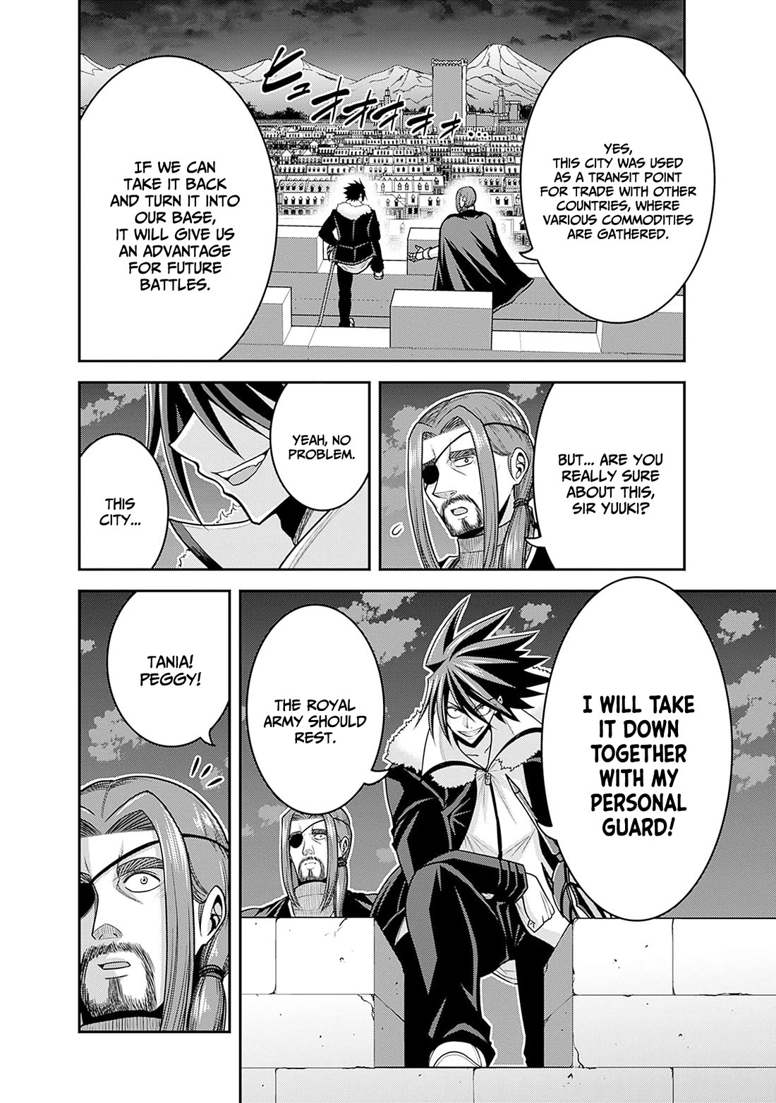 Kujibiki Tokushou Musou Harem-ken Chapter 41 page 3 - Chapter 41: First battle! Personal guard, advance!