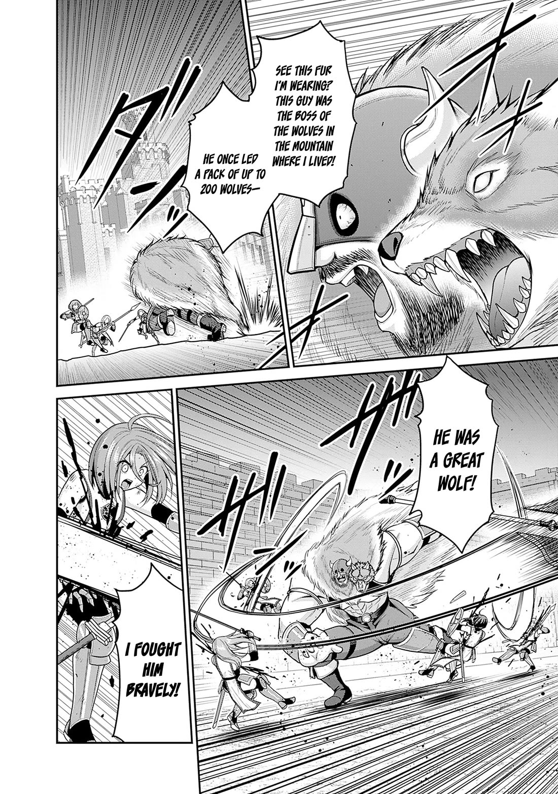 Kujibiki Tokushou Musou Harem-ken Chapter 42 page 10 - Chapter 42: The personal guard's crisis! Fear, The Barbarian Overlord's on a hunt!