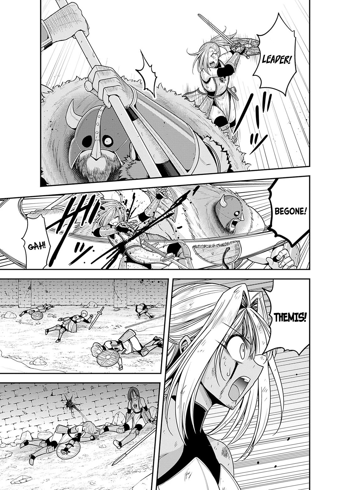 Kujibiki Tokushou Musou Harem-ken Chapter 42 page 13 - Chapter 42: The personal guard's crisis! Fear, The Barbarian Overlord's on a hunt!
