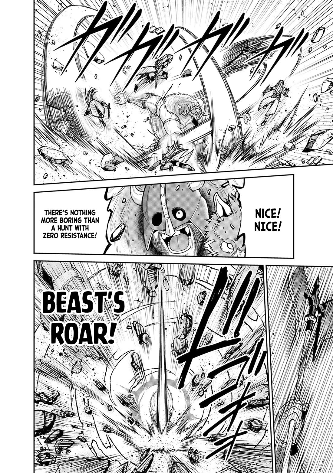 Kujibiki Tokushou Musou Harem-ken Chapter 42 page 16 - Chapter 42: The personal guard's crisis! Fear, The Barbarian Overlord's on a hunt!