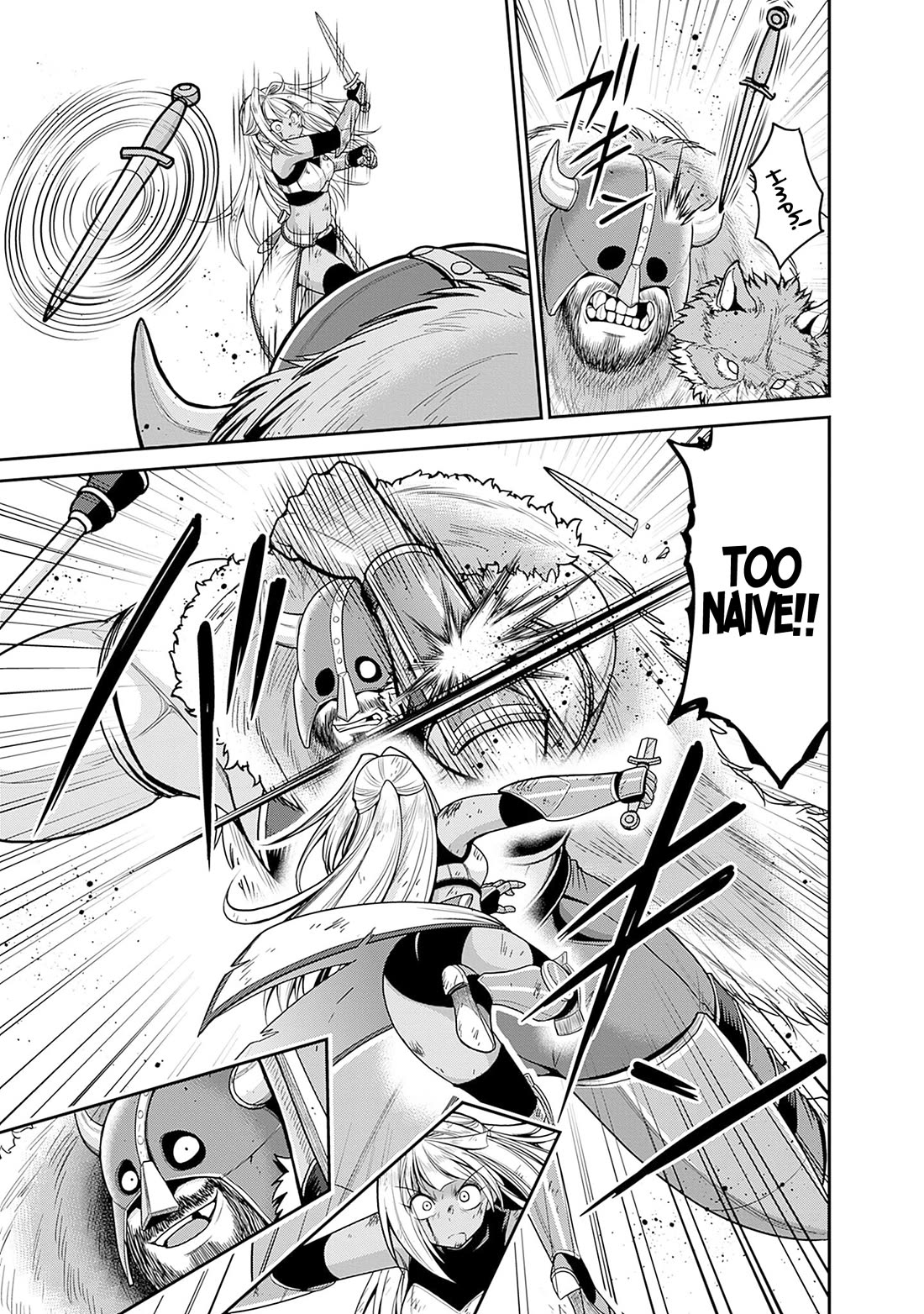 Kujibiki Tokushou Musou Harem-ken Chapter 42 page 19 - Chapter 42: The personal guard's crisis! Fear, The Barbarian Overlord's on a hunt!