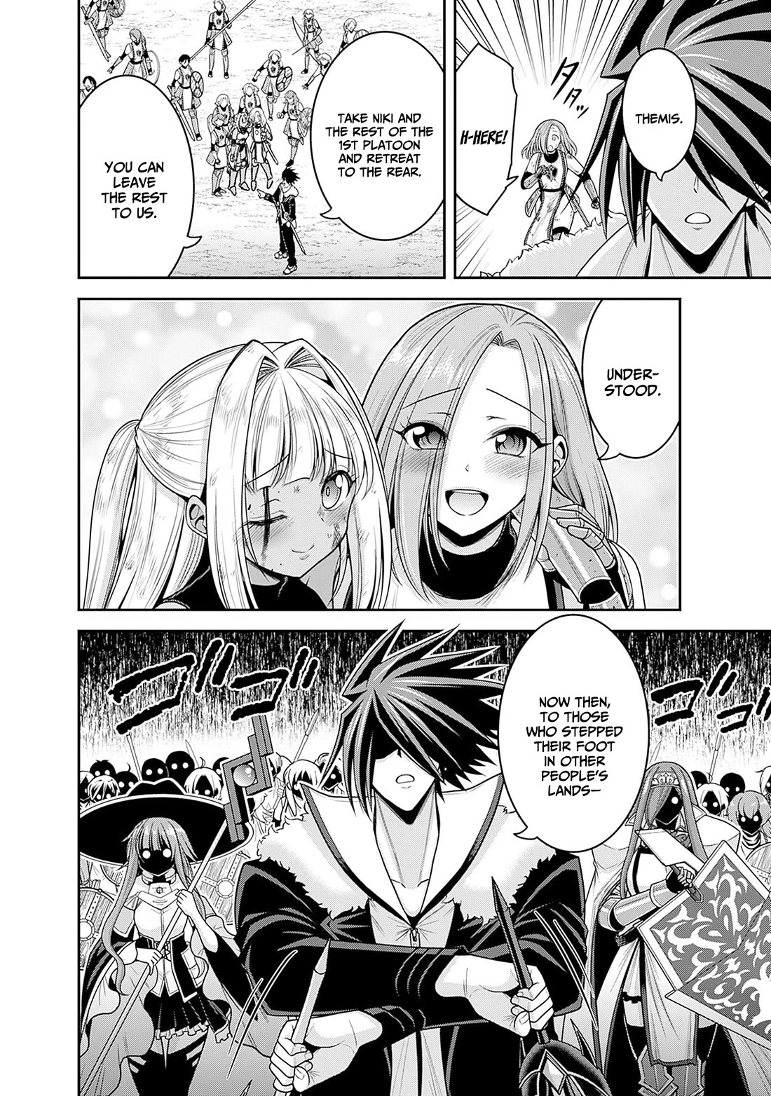 Kujibiki Tokushou Musou Harem-ken Chapter 42 page 28 - Chapter 42: The personal guard's crisis! Fear, The Barbarian Overlord's on a hunt!