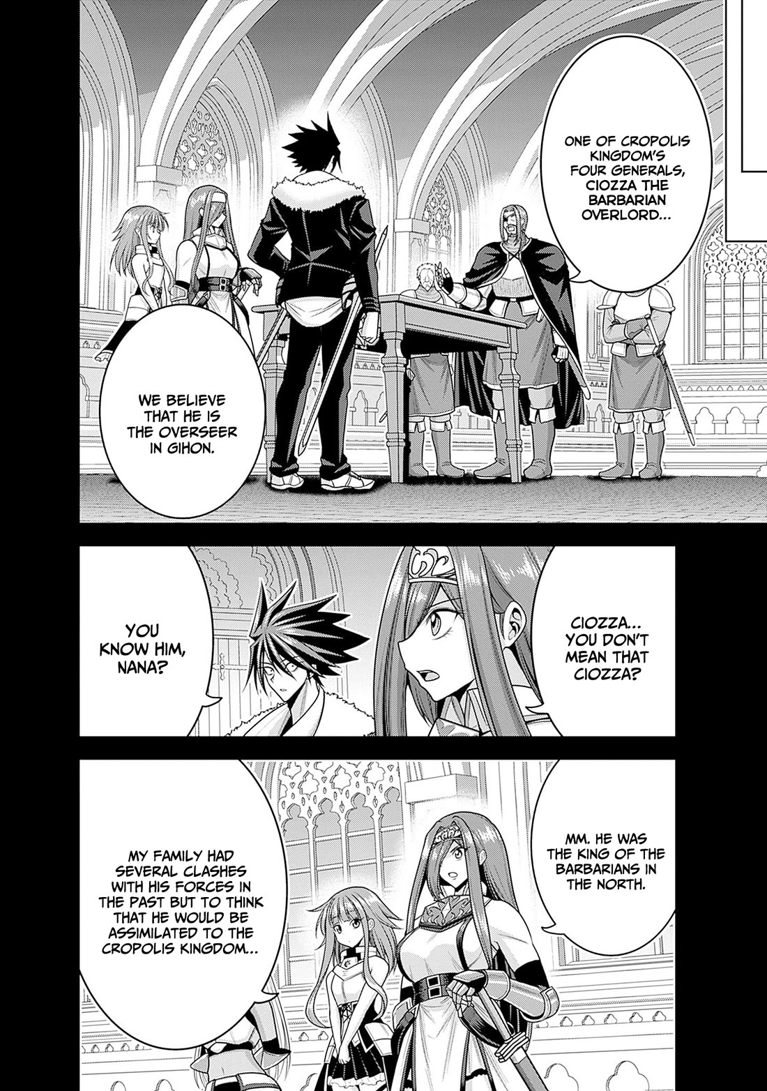 Kujibiki Tokushou Musou Harem-ken Chapter 42 page 3 - Chapter 42: The personal guard's crisis! Fear, The Barbarian Overlord's on a hunt!