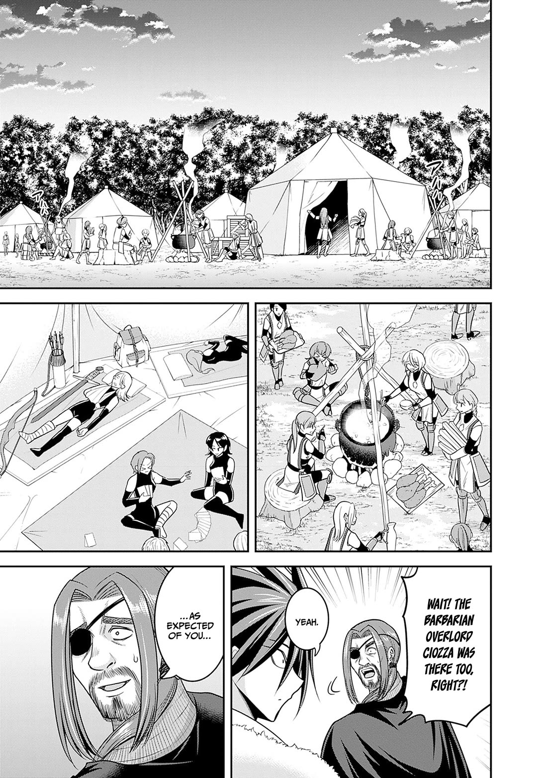 Kujibiki Tokushou Musou Harem-ken Chapter 42 page 31 - Chapter 42: The personal guard's crisis! Fear, The Barbarian Overlord's on a hunt!