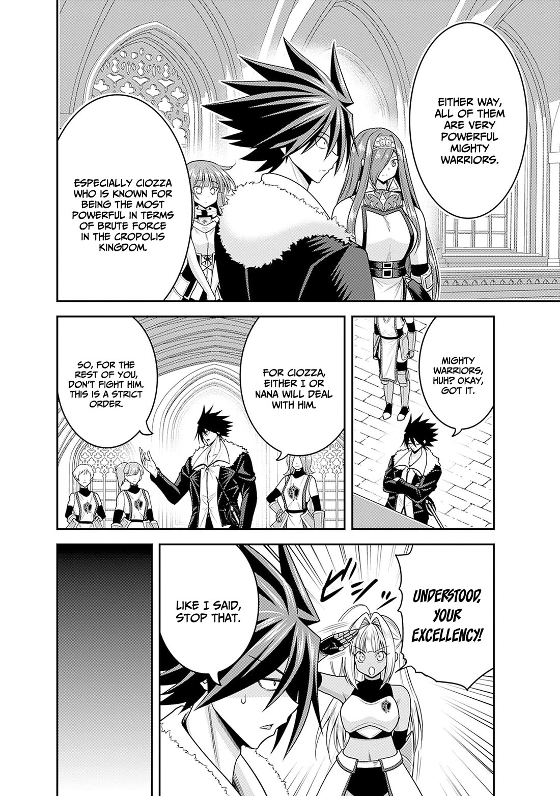Kujibiki Tokushou Musou Harem-ken Chapter 42 page 5 - Chapter 42: The personal guard's crisis! Fear, The Barbarian Overlord's on a hunt!