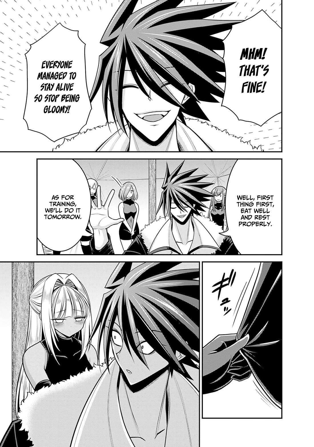 Kujibiki Tokushou Musou Harem-ken Chapter 43 page 10 - Chapter 43: Be proud! Brave warriors who will rebuild The Kingdom, Assemble!
