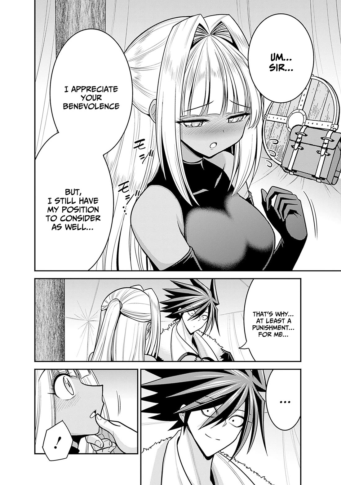 Kujibiki Tokushou Musou Harem-ken Chapter 43 page 11 - Chapter 43: Be proud! Brave warriors who will rebuild The Kingdom, Assemble!