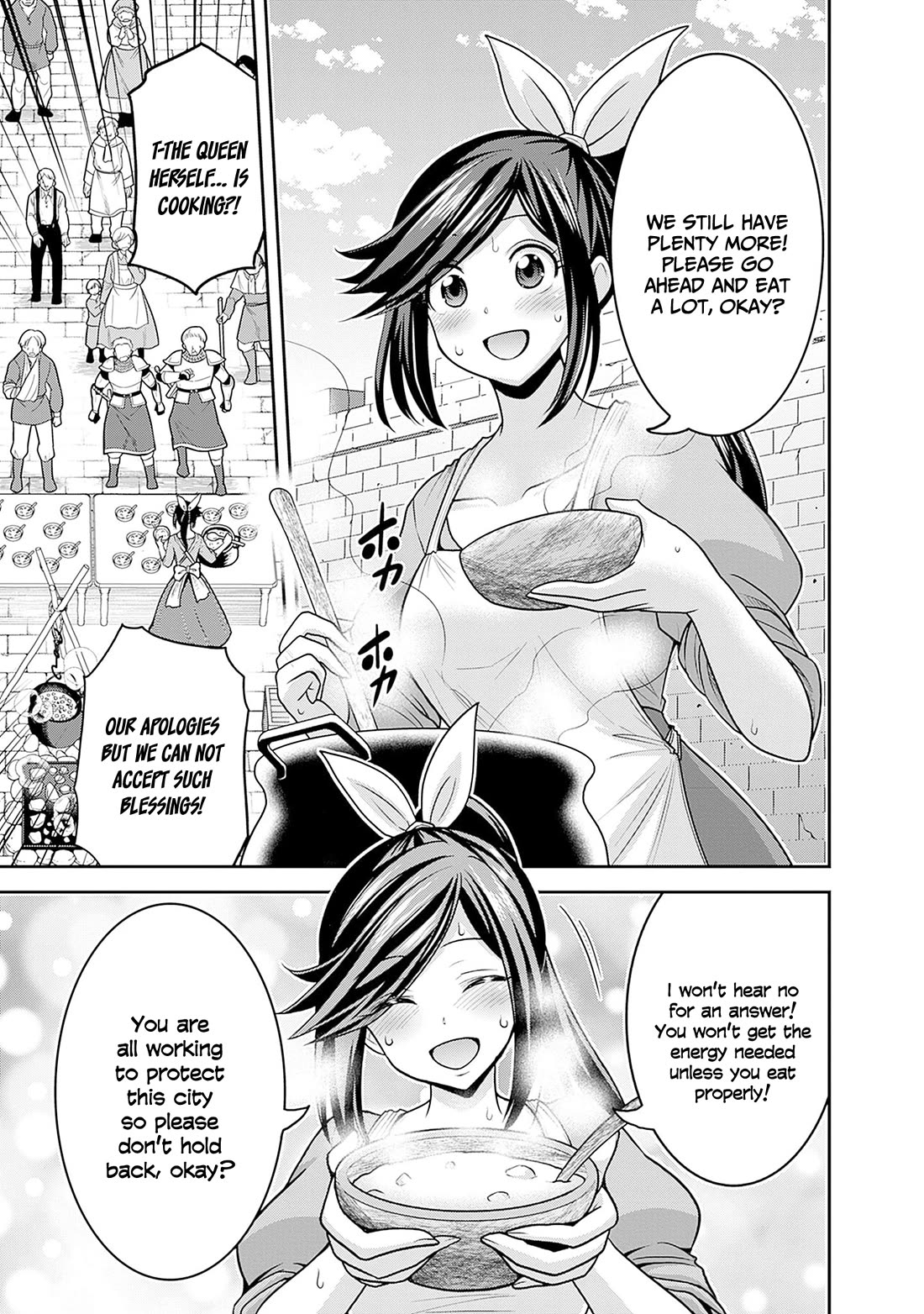 Kujibiki Tokushou Musou Harem-ken Chapter 43 page 28 - Chapter 43: Be proud! Brave warriors who will rebuild The Kingdom, Assemble!