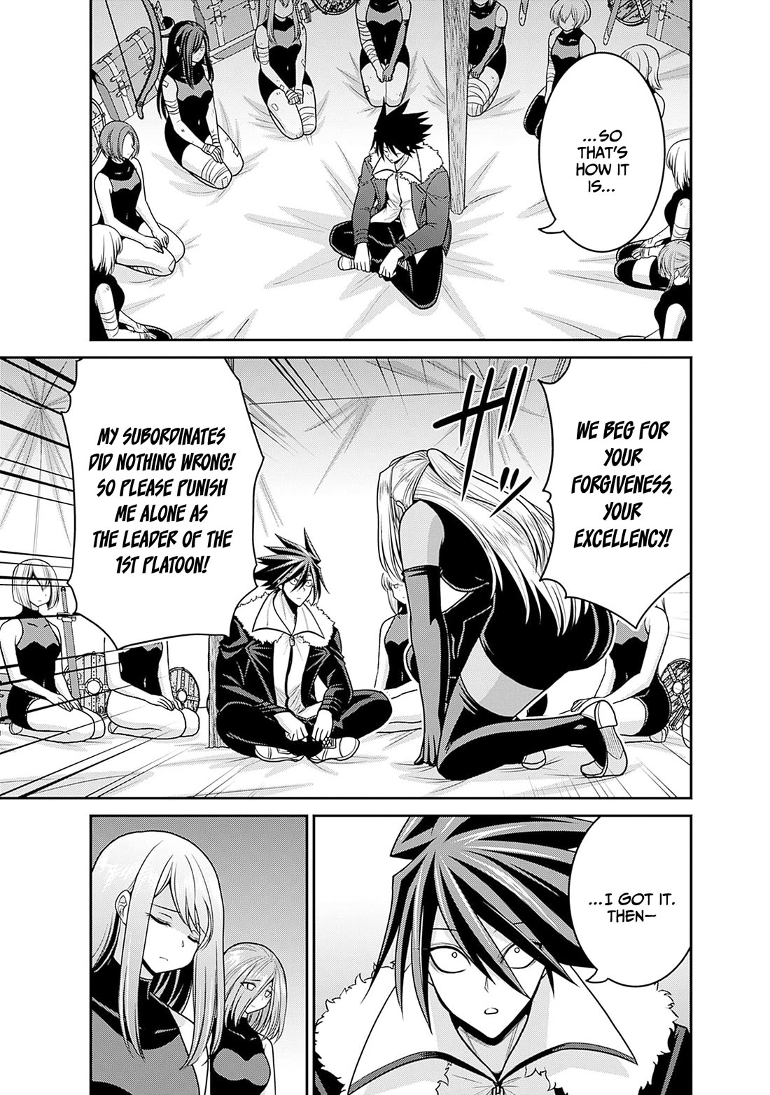 Kujibiki Tokushou Musou Harem-ken Chapter 43 page 6 - Chapter 43: Be proud! Brave warriors who will rebuild The Kingdom, Assemble!