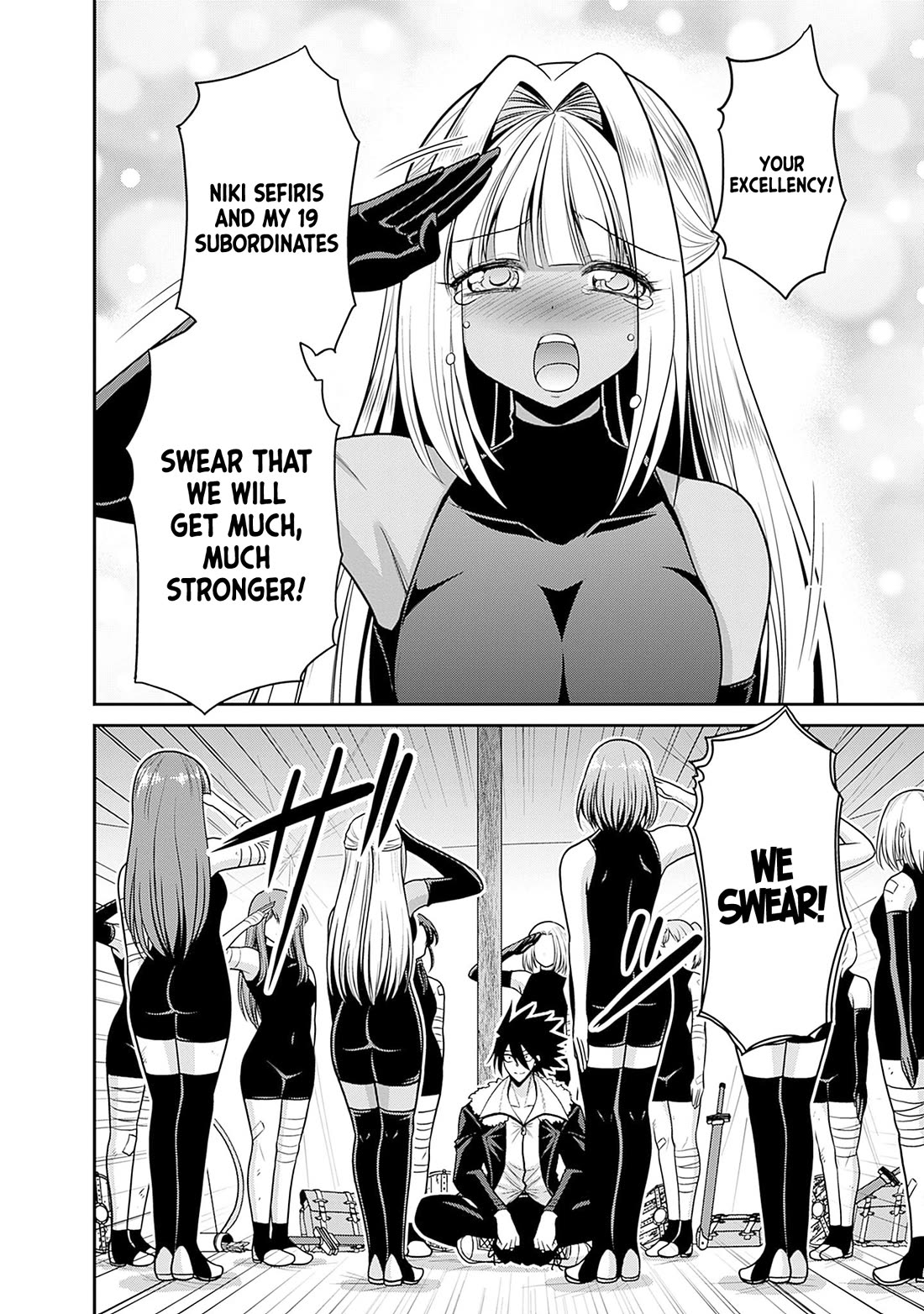 Kujibiki Tokushou Musou Harem-ken Chapter 43 page 9 - Chapter 43: Be proud! Brave warriors who will rebuild The Kingdom, Assemble!